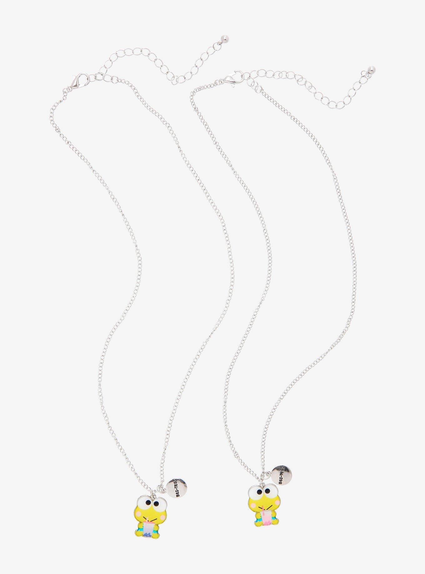 Keroppi Boba Best Friend Necklace Set, , alternate
