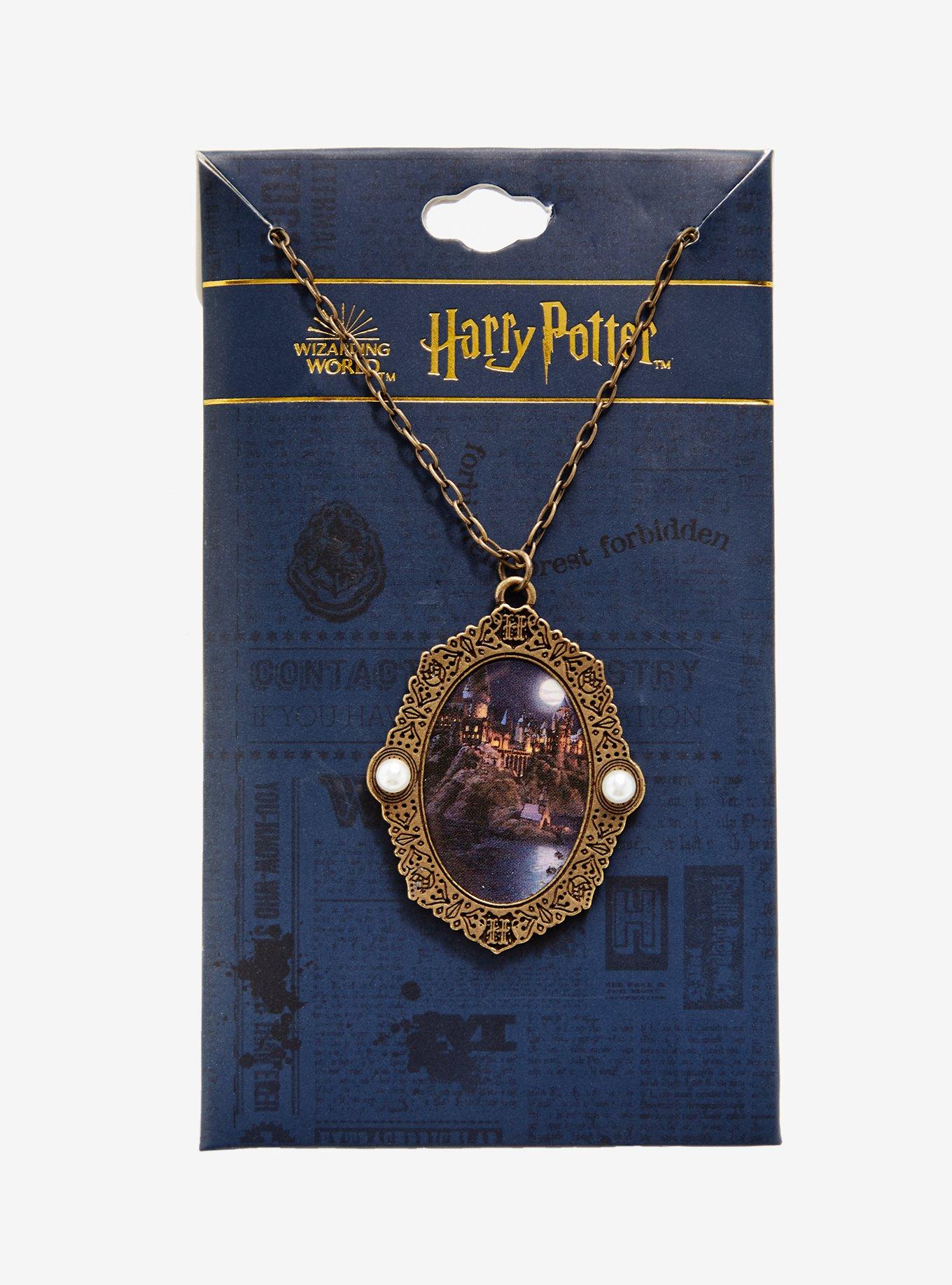 Harry Potter Hogwarts Cameo Necklace, , alternate