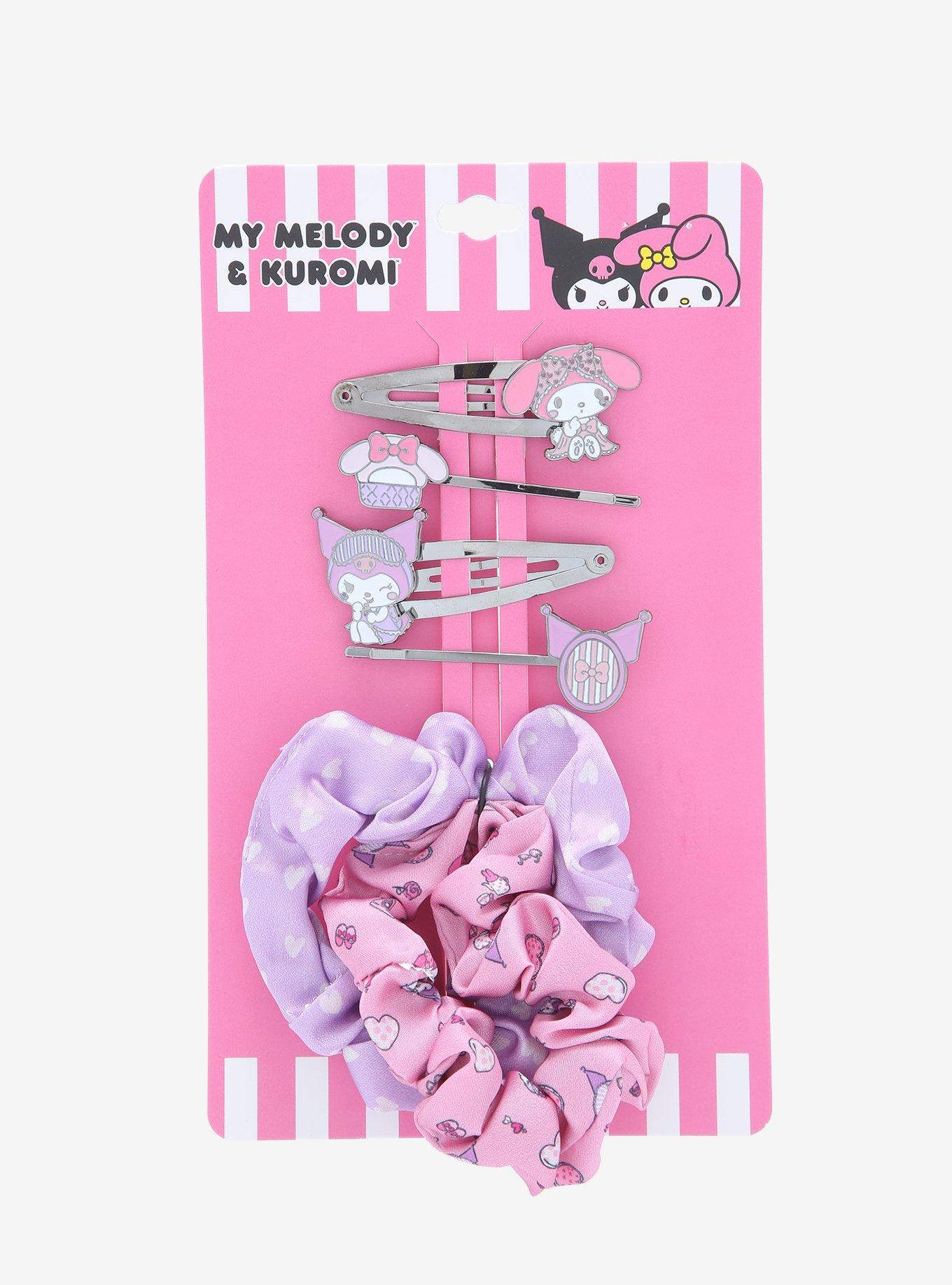 My Melody & Kuromi Hair Accessory Set, , alternate