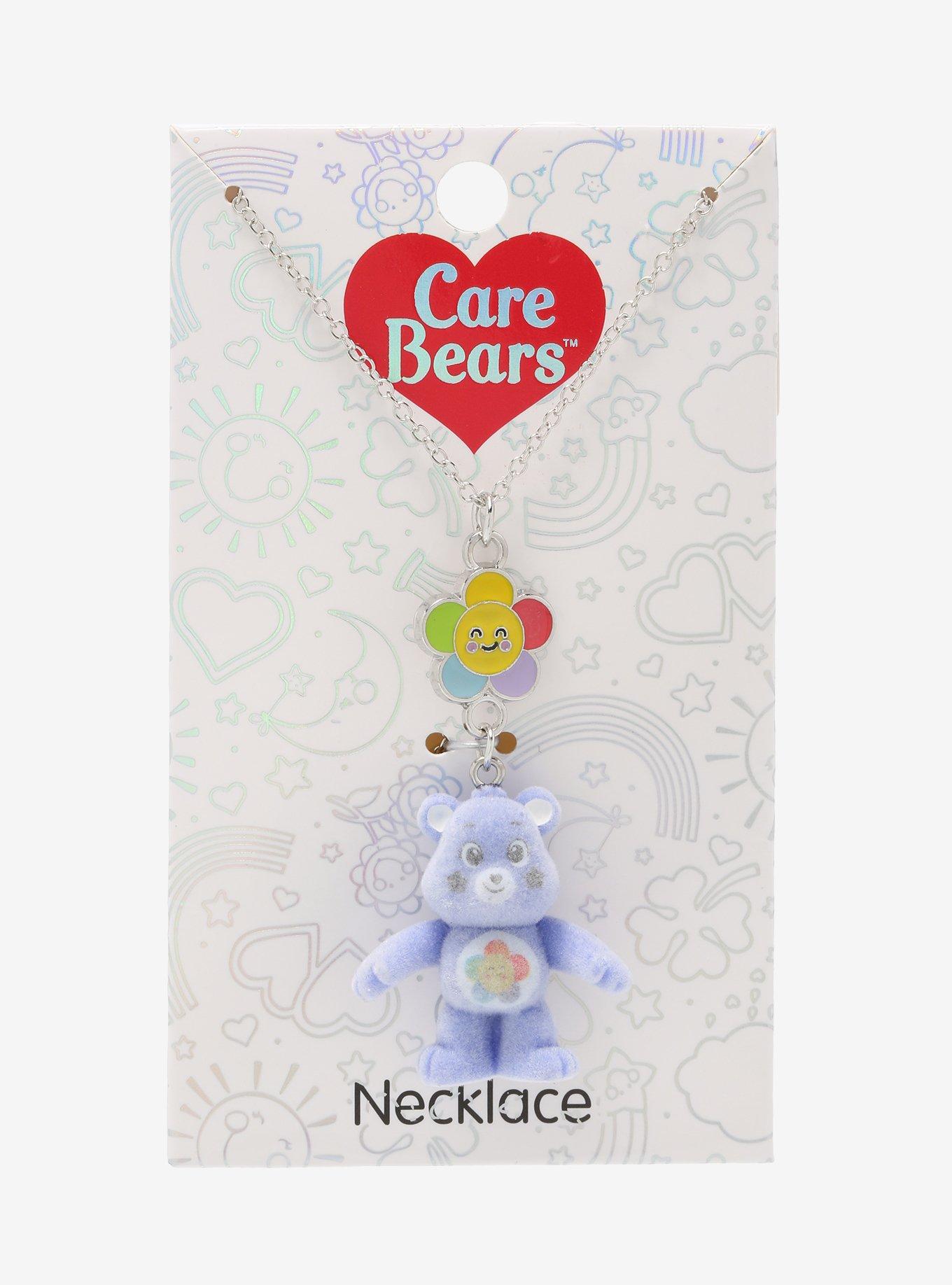 Care Bears Harmony Bear Fuzzy 3D Figure Necklace, , alternate