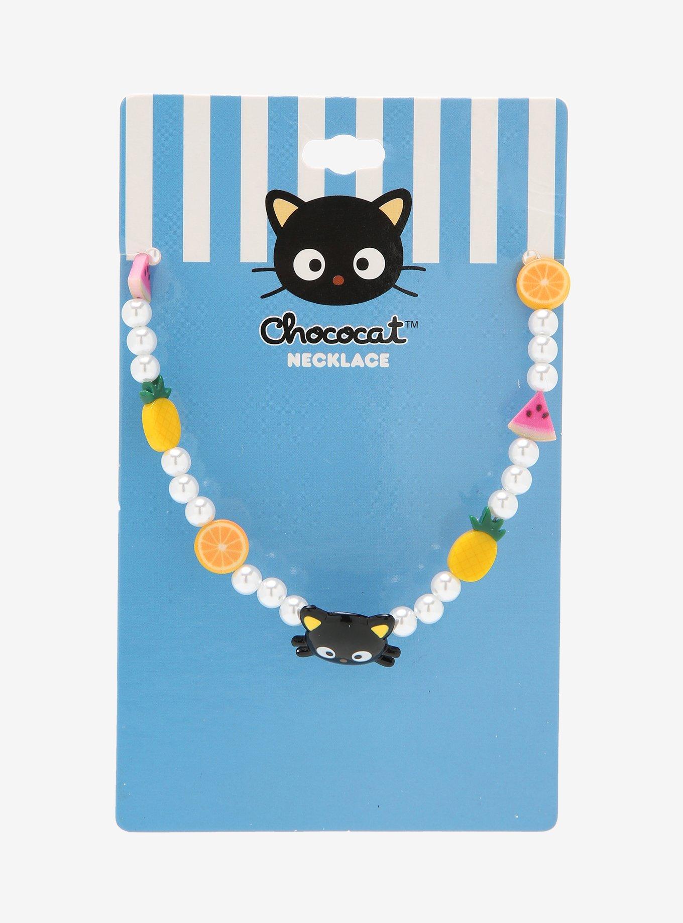 Chococat Fruit Charms Beaded Necklace, , alternate