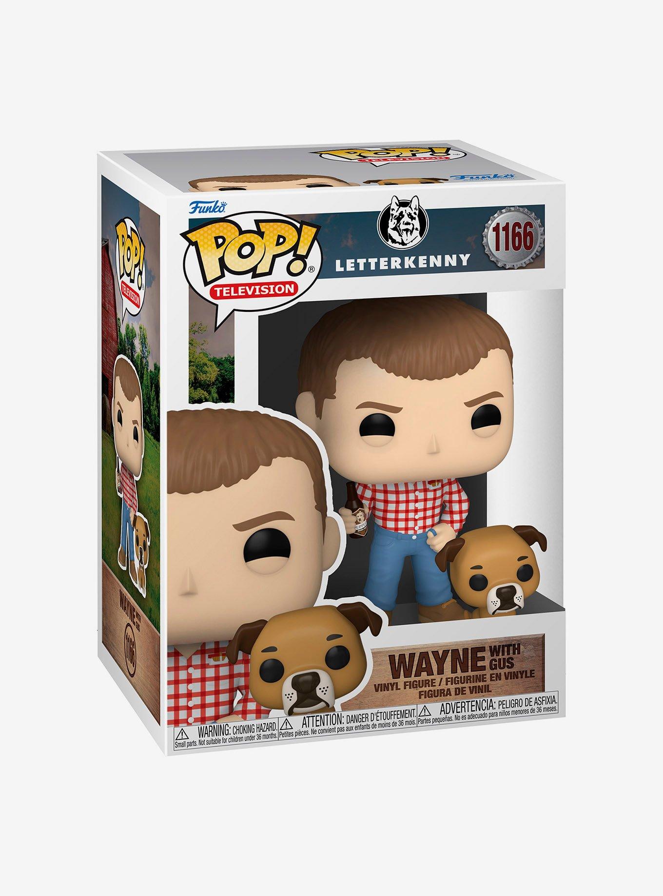 Funko Letterkenny Pop! Television Wayne (With Gus) Vinyl Figure, , alternate