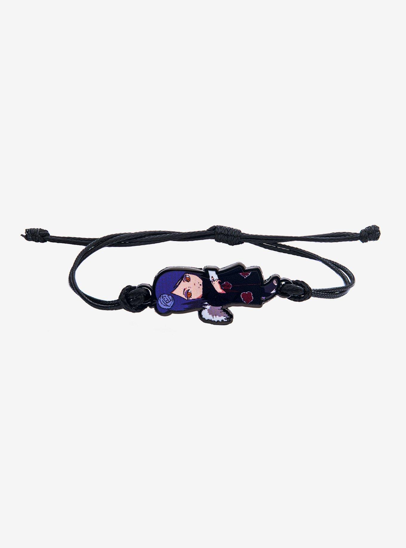 Naruto Shippuden Chibi Pain & Konan Best Friend Cord Bracelet Set, , alternate