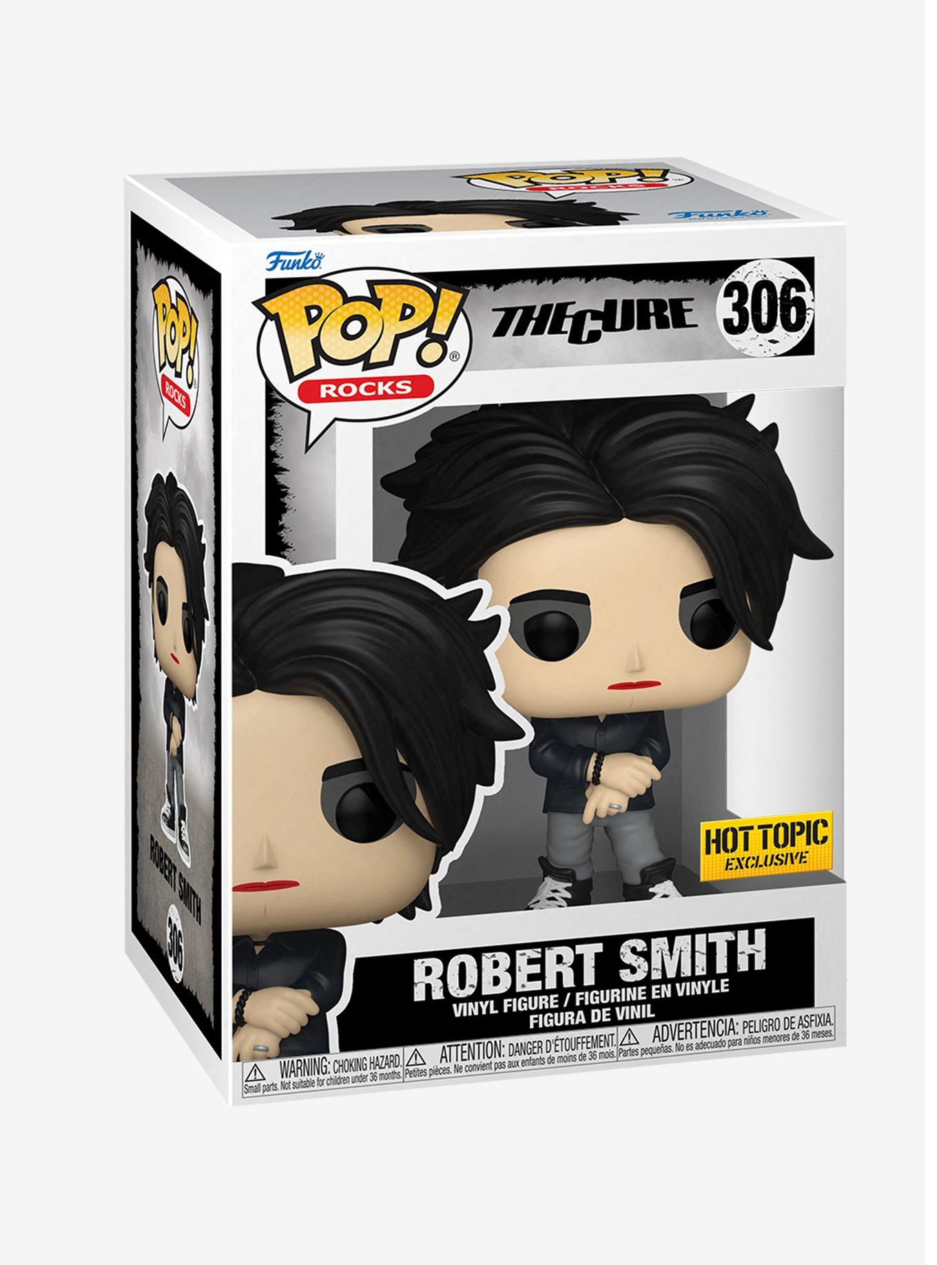 Funko The Cure Pop! Rocks Robert Smith Vinyl Figure Hot Topic Exclusive, , hi-res