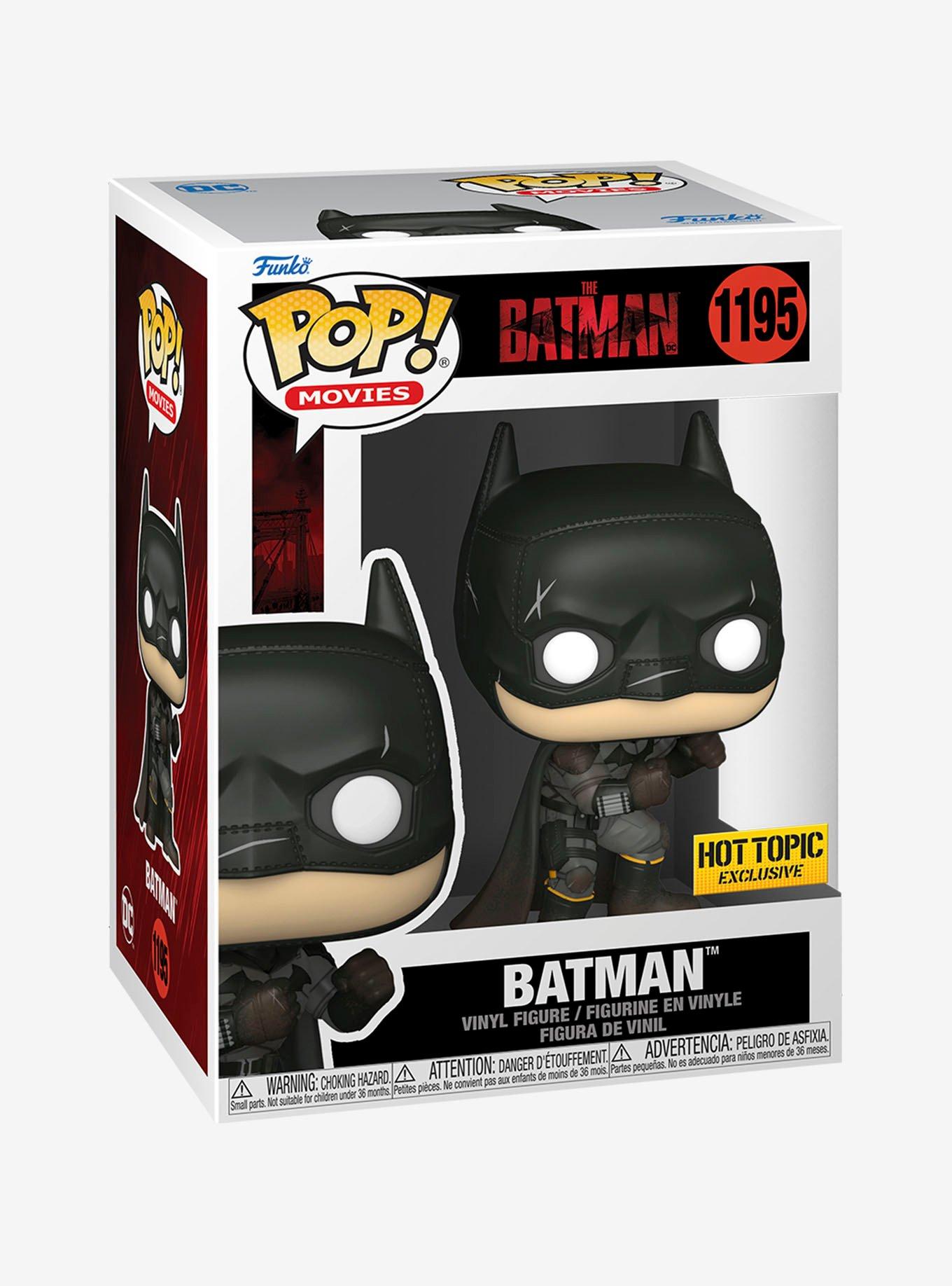 Funko The Batman Pop! Movies Batman (Battle Damaged) Vinyl Figure Hot Topic Exclusive, , alternate