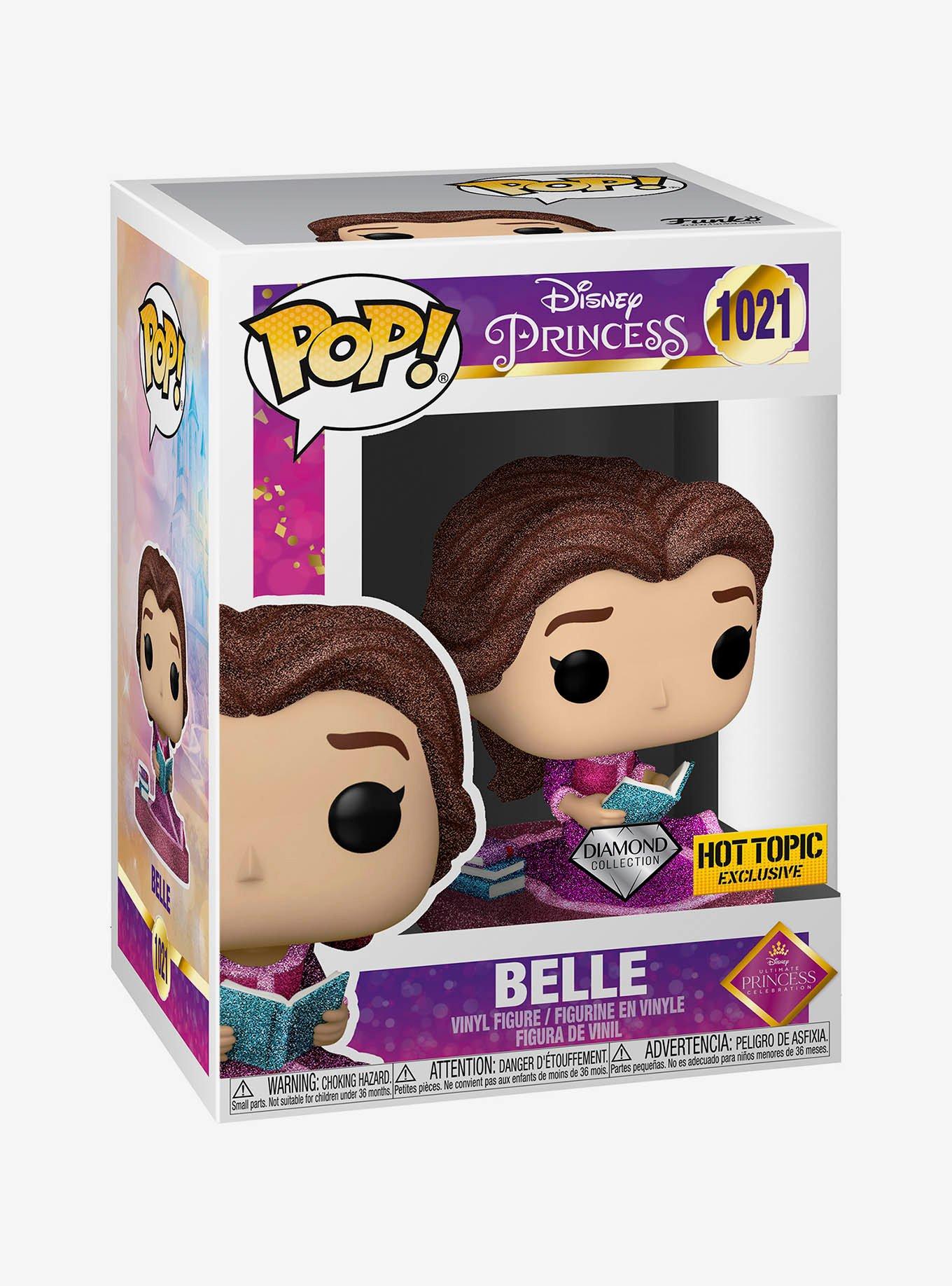 Funko Disney Diamond Collection Pop! Belle Vinyl Figure Hot Topic Exclusive, , alternate