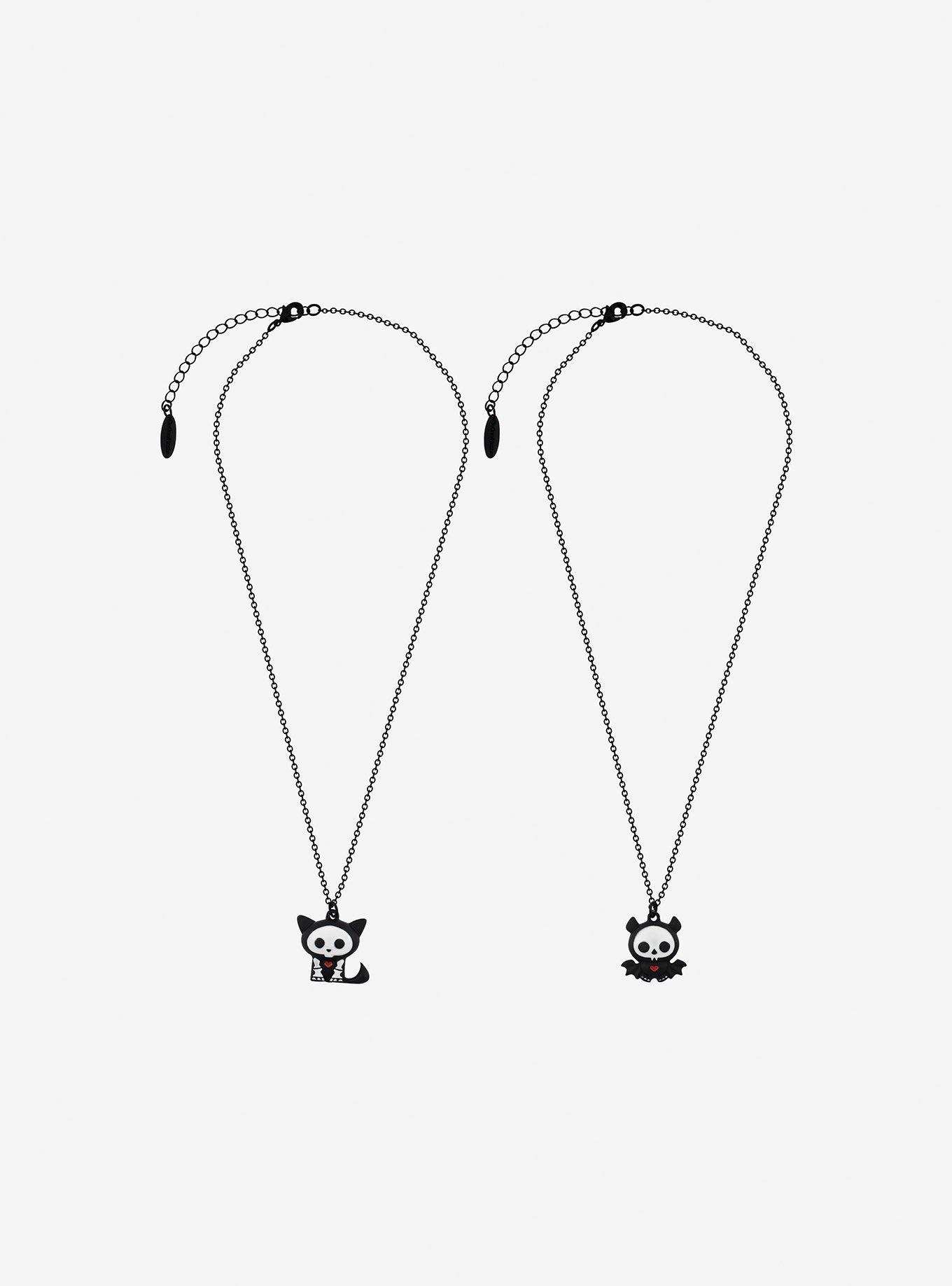 Skelanimals Kit & Diego Best Friend Necklace Set, , alternate