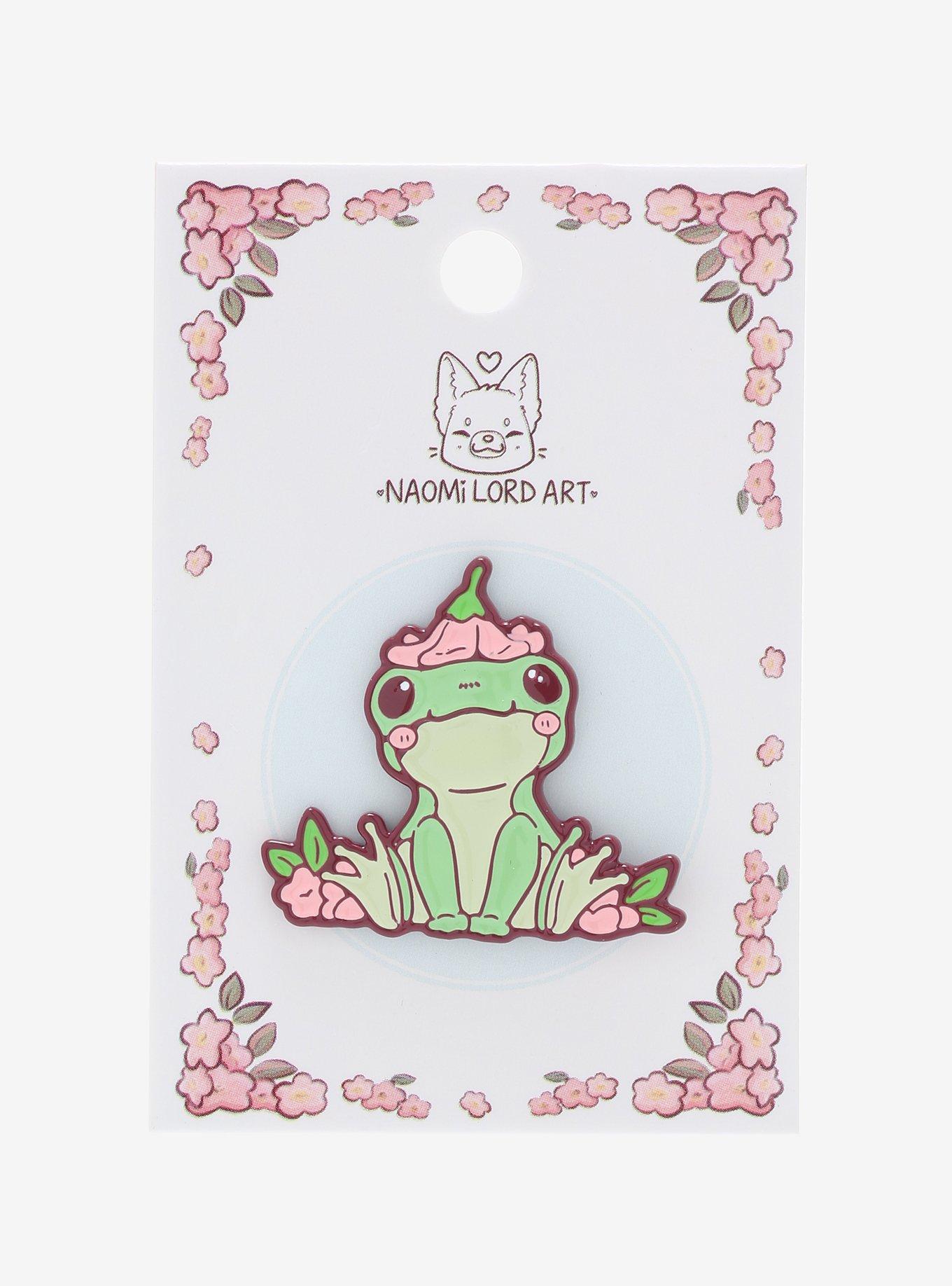 Frog Pop Enamel Pins Cute Frog Hard Enamel Candy Sweet Ice Cream Lapel Pin  