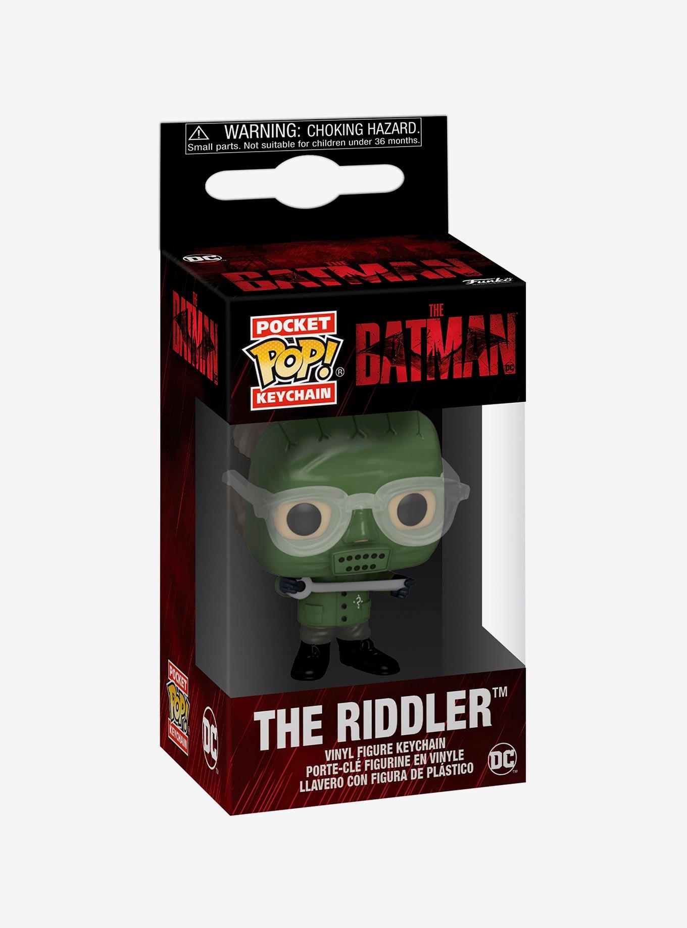 Funko Pocket Pop! DC Comics The Batman The Riddler Vinyl Keychain, , alternate