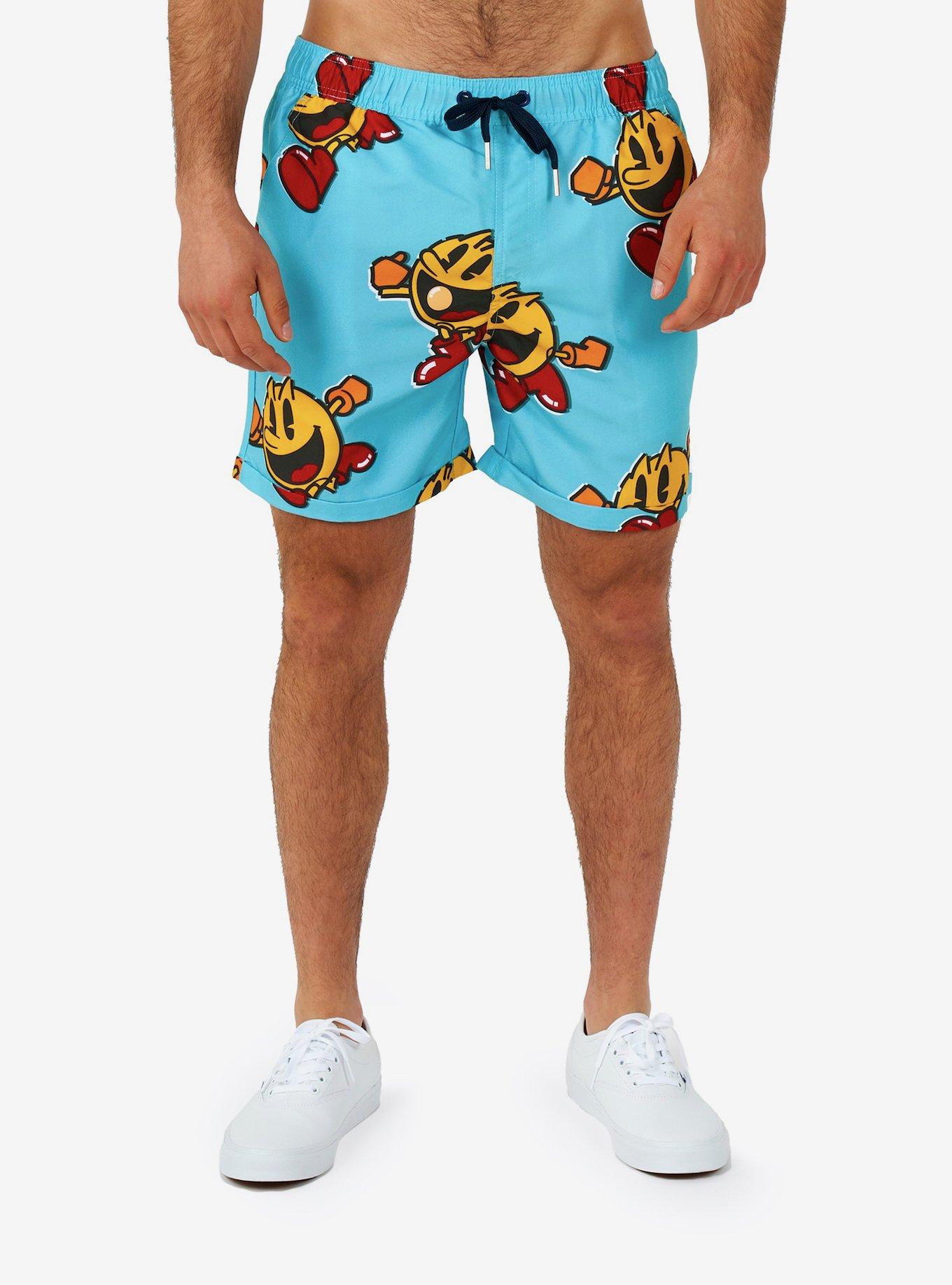 Pac-Man Waka-Waka Summer Shorts Set, BLUE, alternate