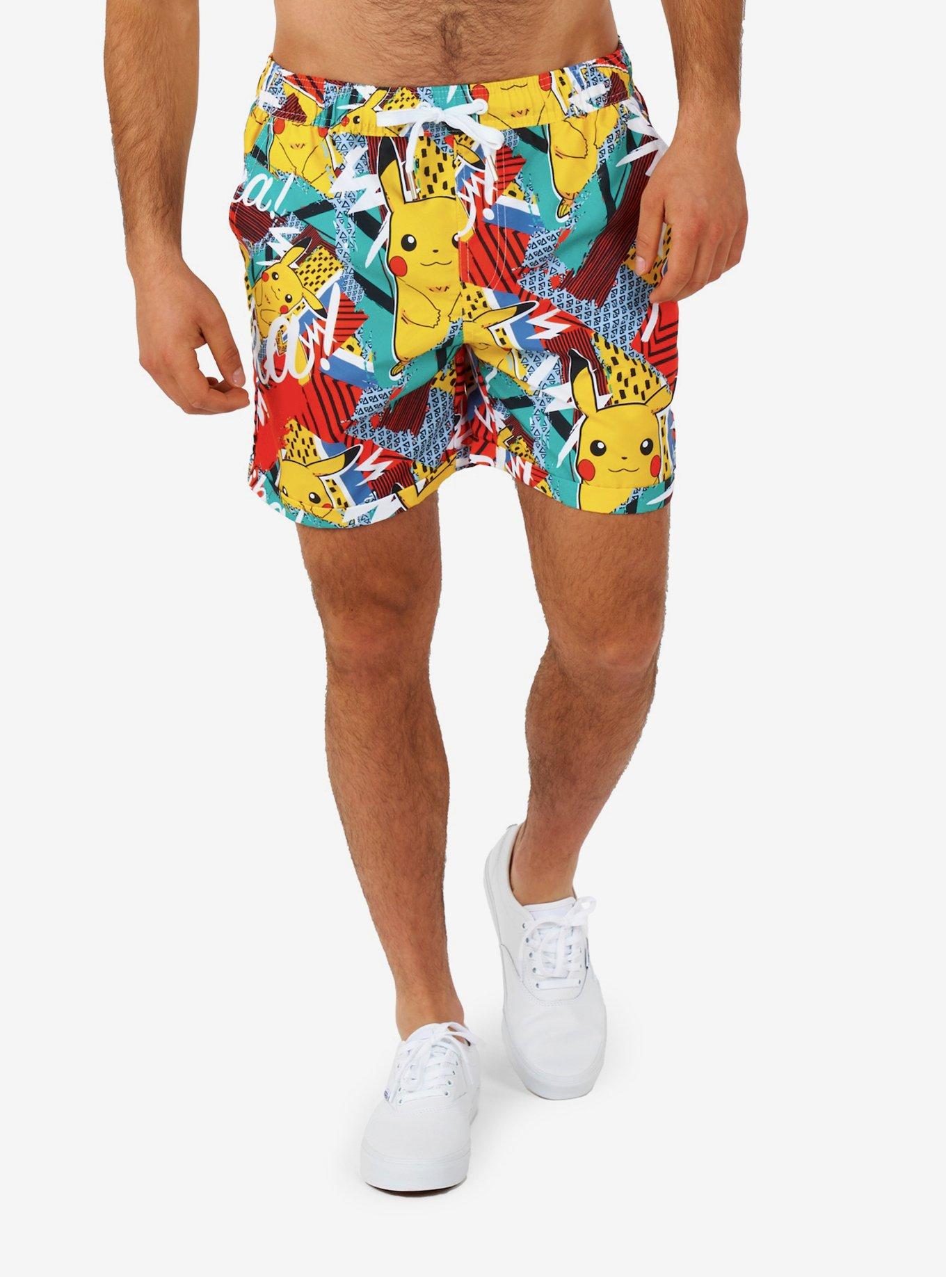 Pokemon Pika Pikachu Summer Shorts Set