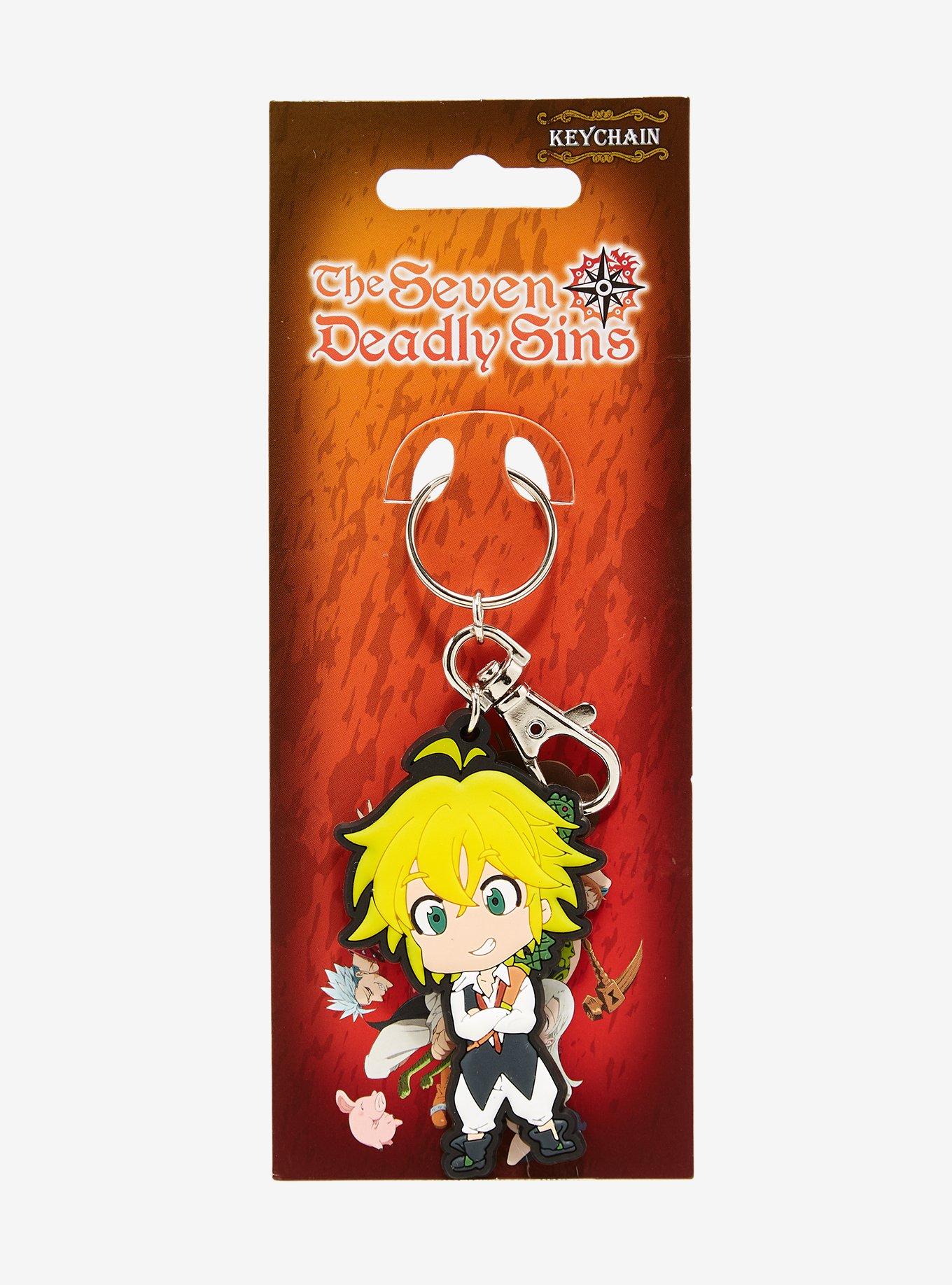 Seven Deadly Sins Meliodas Chibi Keychain, , alternate