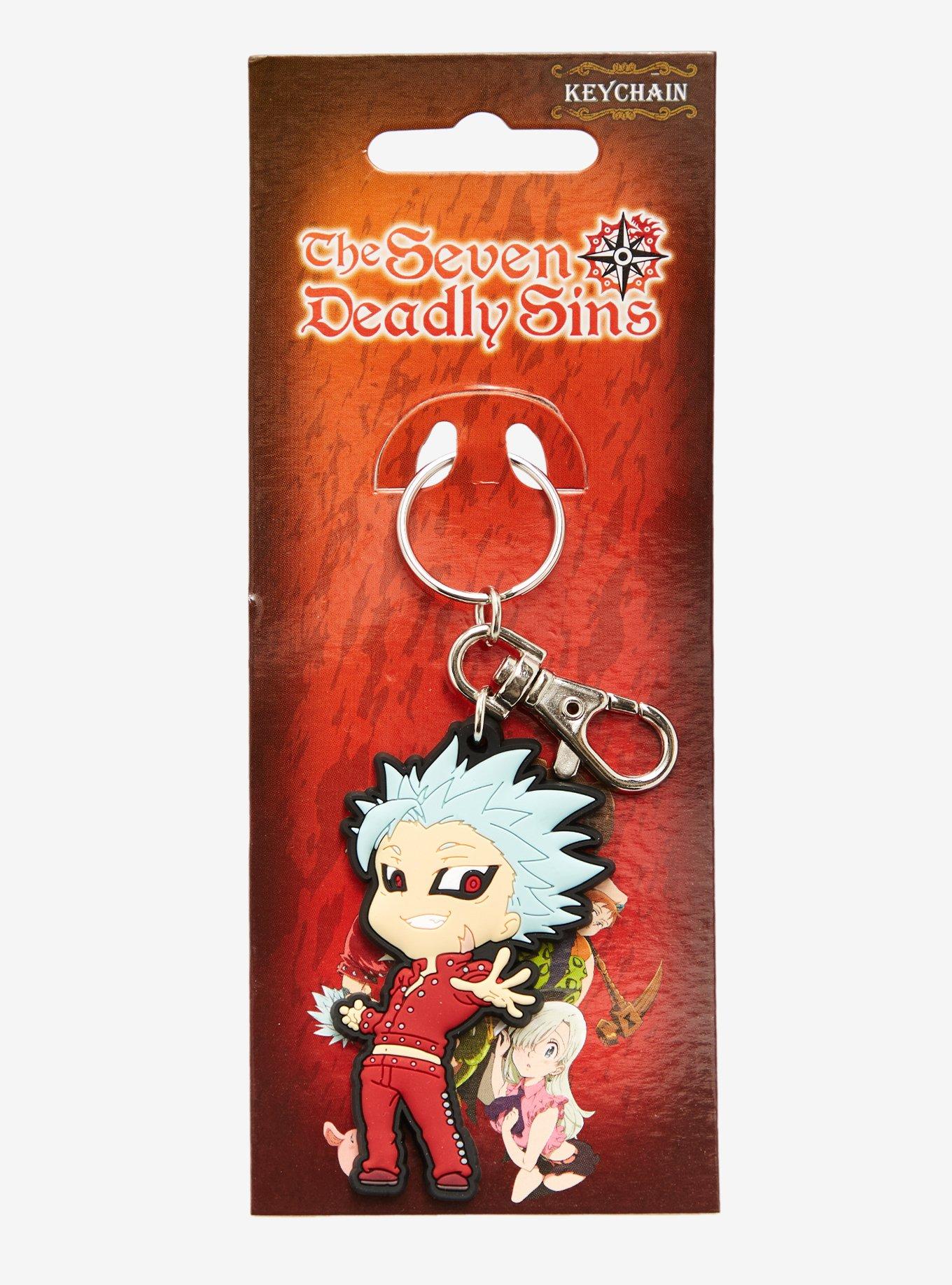 Seven Deadly Sins Ban Chibi Keychain, , alternate