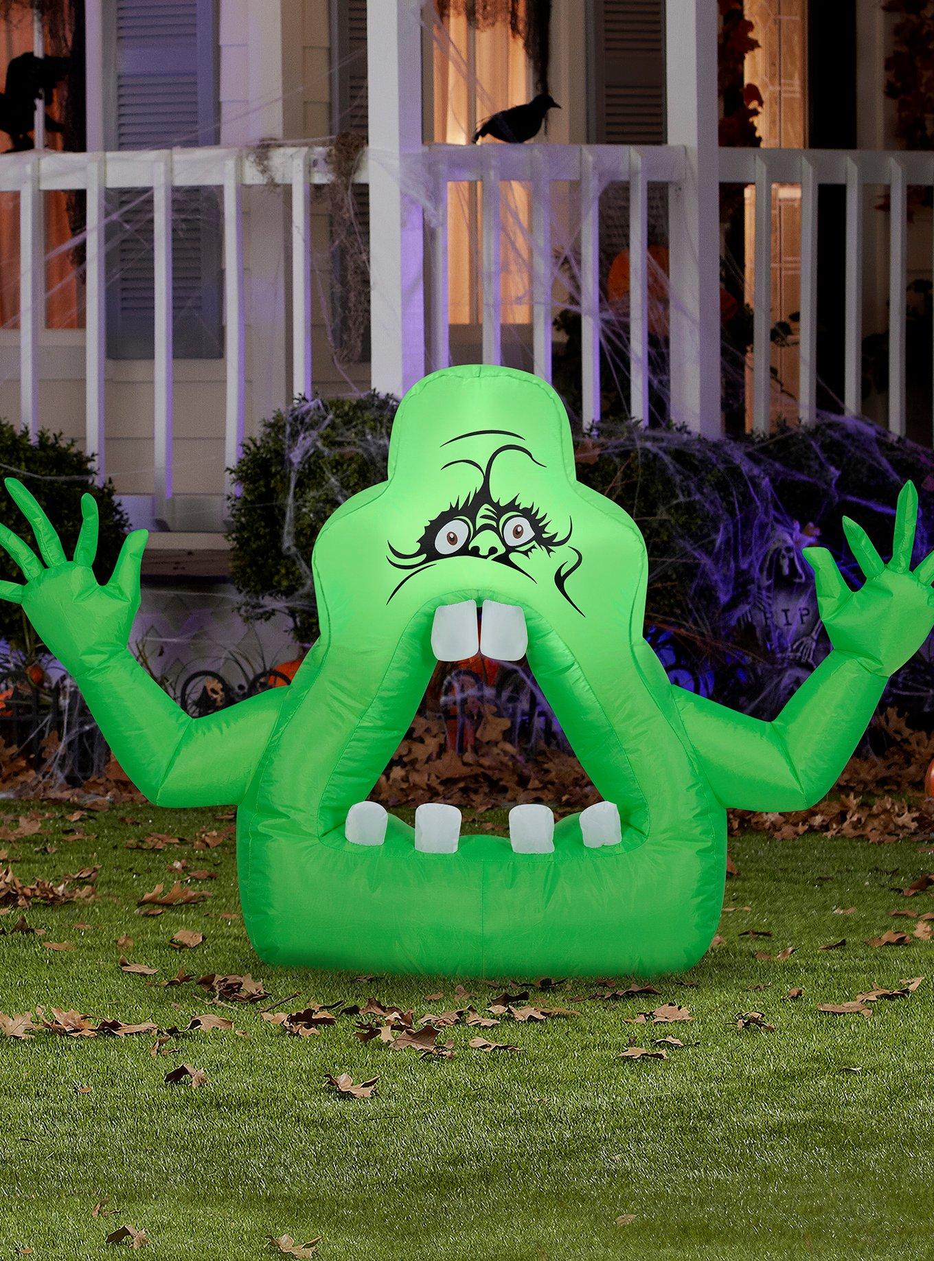 Ghostbusters Slimer Inflatable Décor Small, , alternate