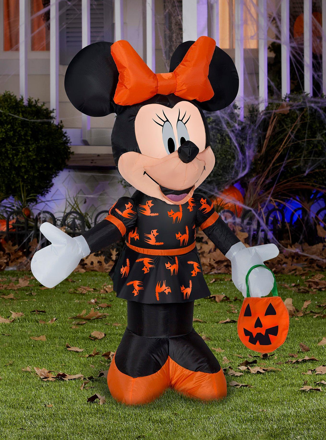 Disney Minnie Mouse Black and Orange Inflatable Décor, , hi-res