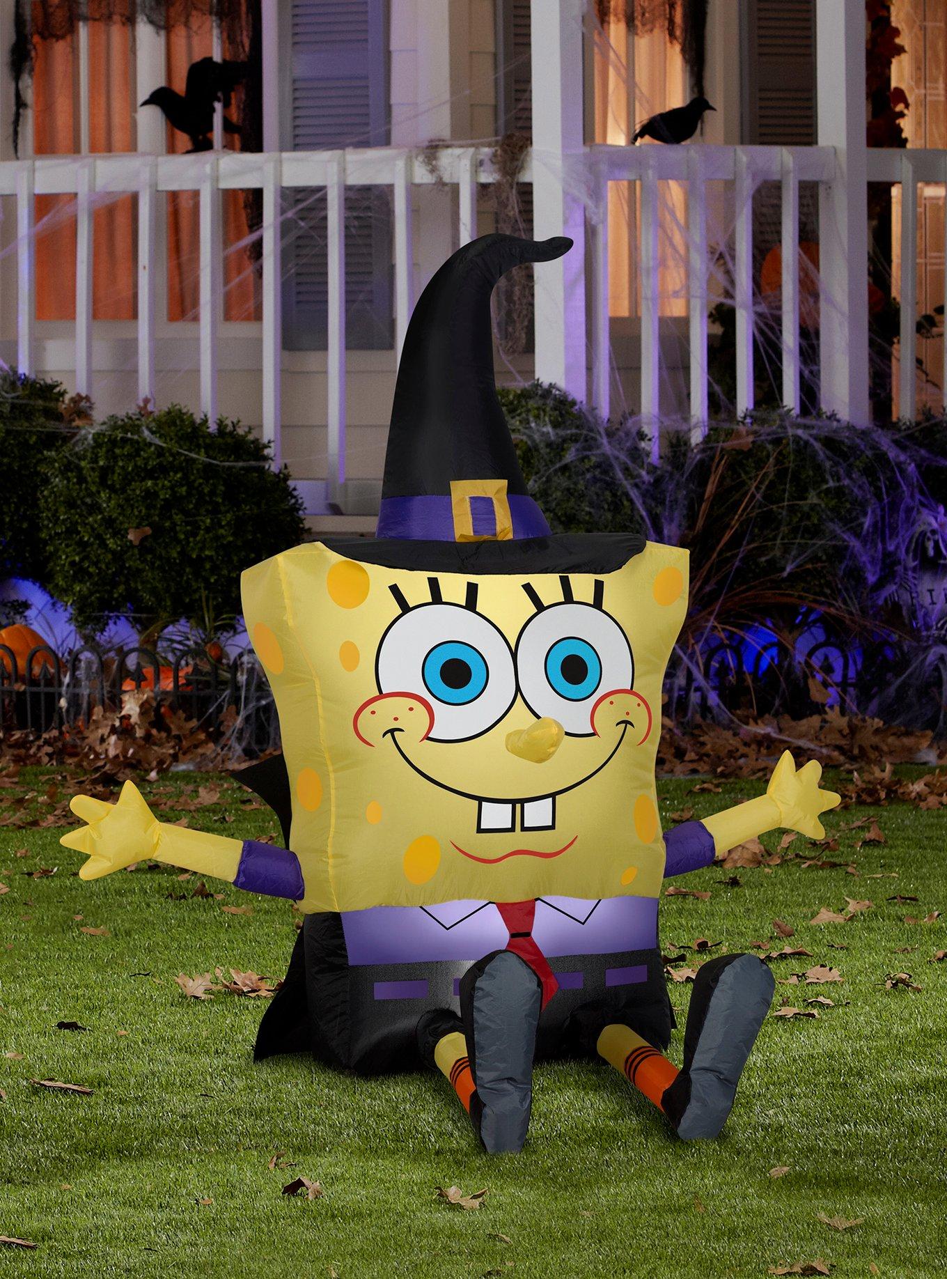 SpongeBob SquarePants Witch Inflatable Décor, , alternate
