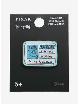 Loungefly Disney Pixar Monsters University Sulley's ID Card Enamel Pin - BoxLunch Exclusive, , hi-res