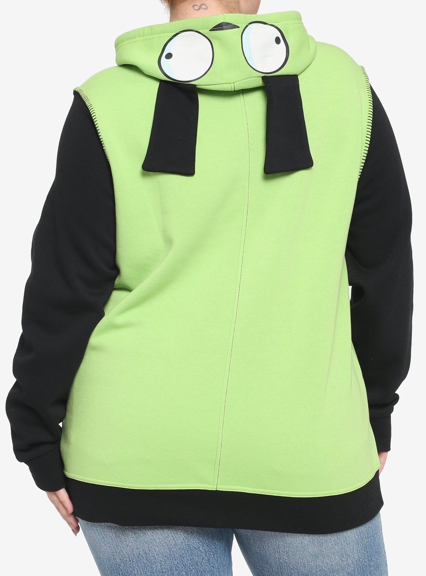 Invader Zim GIR Dog Cosplay Girls Hoodie Plus Size, MULTI, alternate