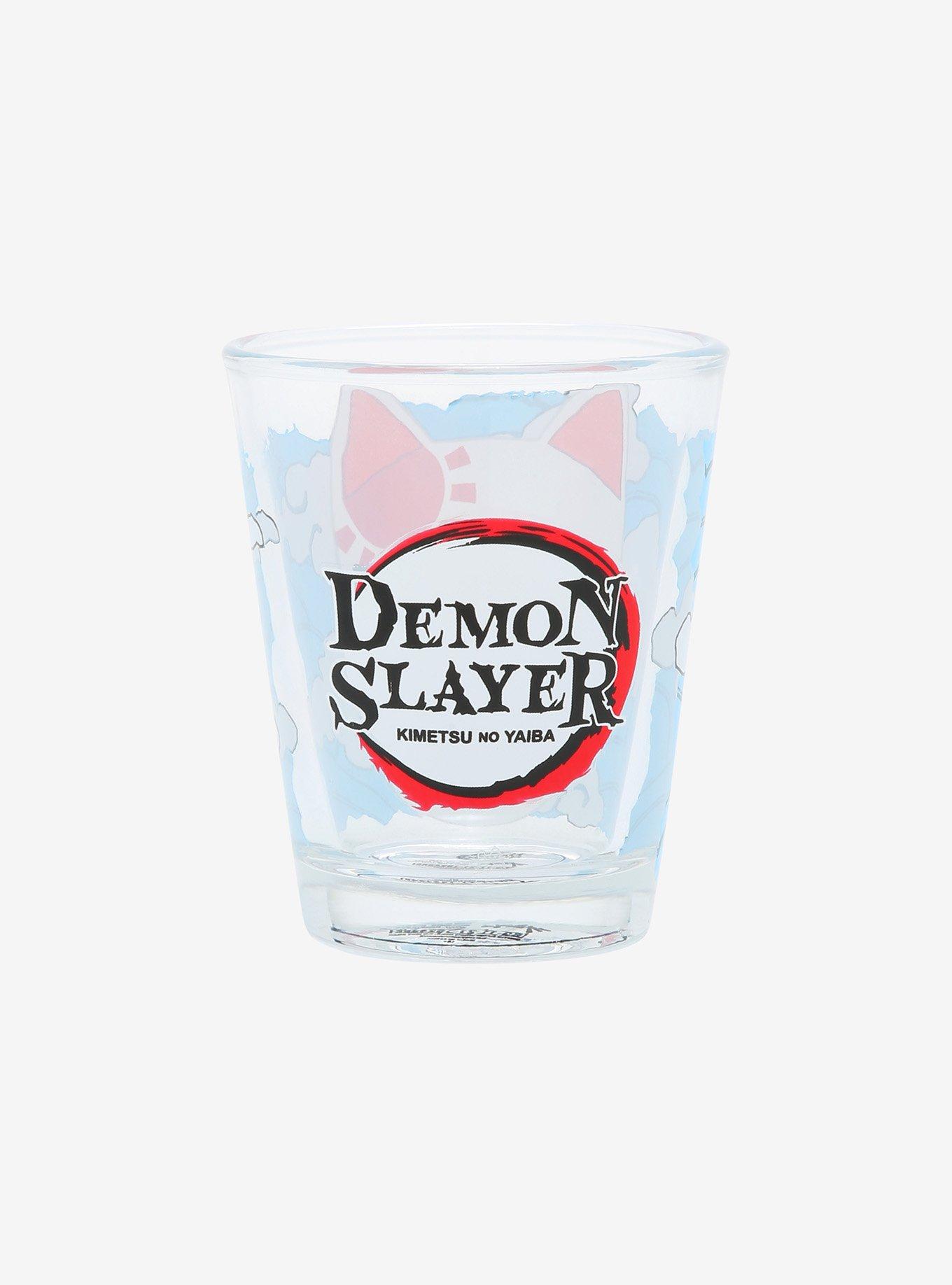 Demon Slayer: Kimetsu No Yaiba Tanjiro Fox Warding Mask Mini Glass, , alternate