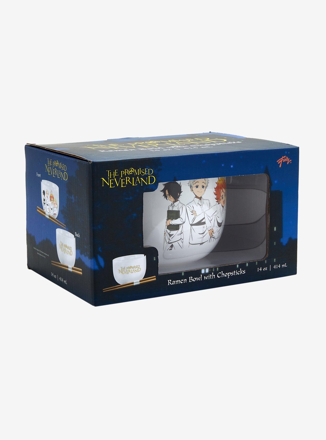 The Promised Neverland Group Ramen Bowl With Chopsticks, , alternate