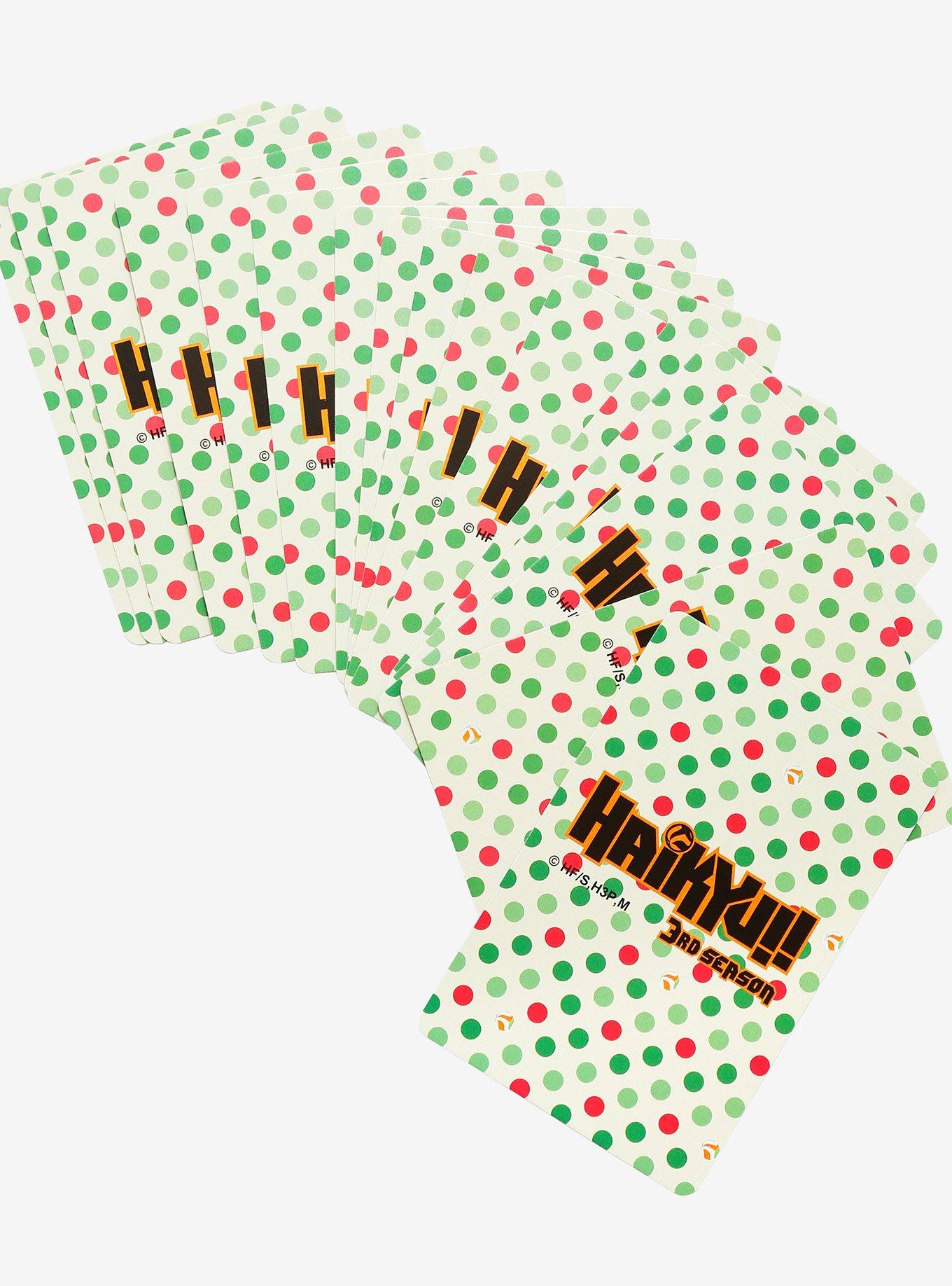 Haikyu!! Karasuno High Holiday Chibi Characters Playing Cards, , alternate