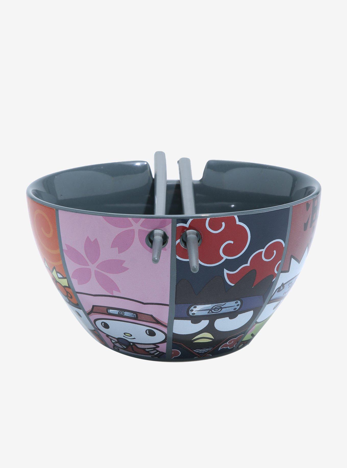 Naruto Shippuden X Hello Kitty And Friends Ramen Bowl With Chopsticks, , alternate