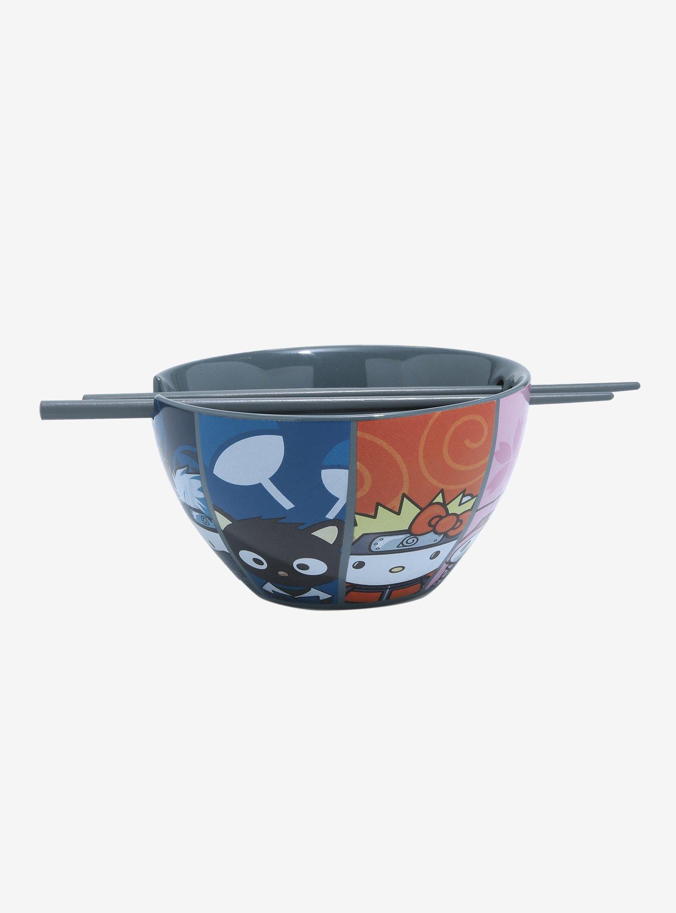 Naruto Shippuden X Hello Kitty And Friends Ramen Bowl With Chopsticks, , alternate