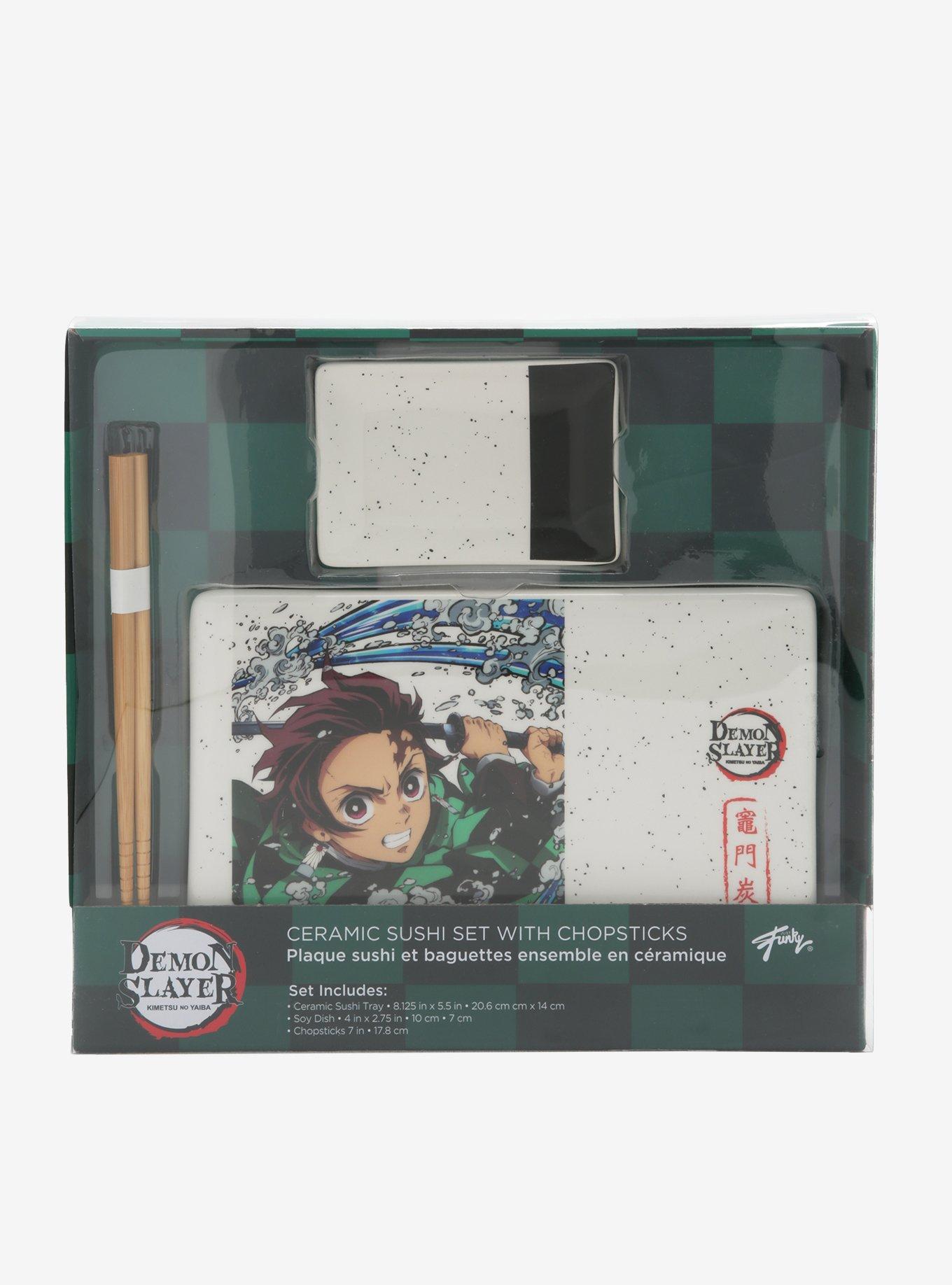 Demon Slayer: Kimetsu No Yaiba Tanjiro Ceramic Sushi Set, , alternate