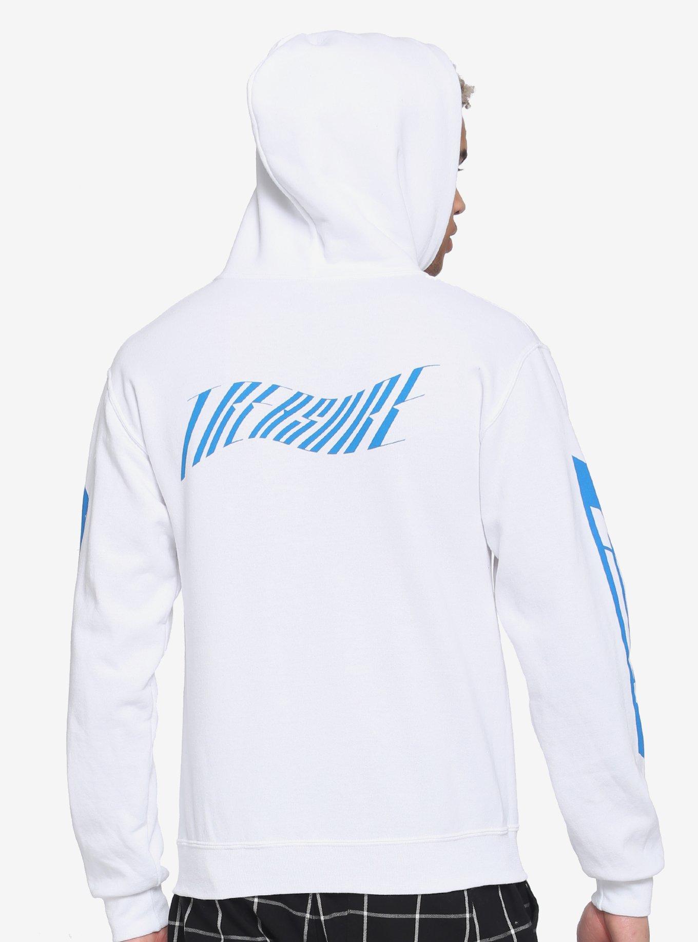 ATEEZ Treasure Hoodie, BRIGHT WHITE, alternate