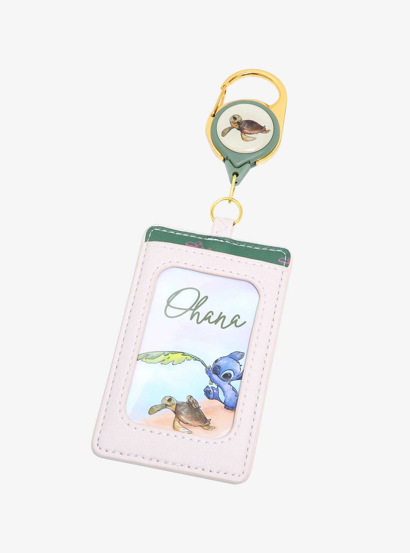 Disney Lilo & Stitch Ohana Turtle Friends Retractable Lanyard - BoxLunch Exclusive, , hi-res