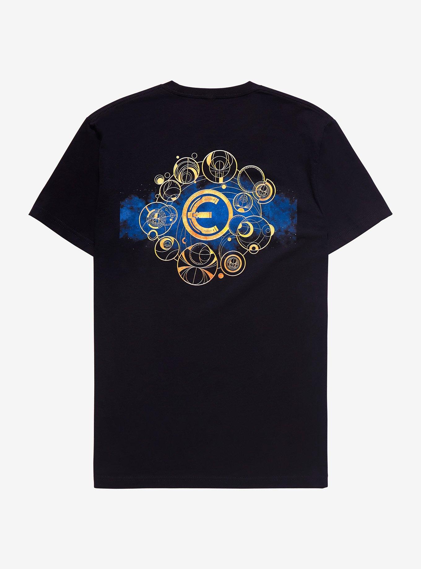 Marvel Eternals Logo T-Shirt, BLACK, alternate