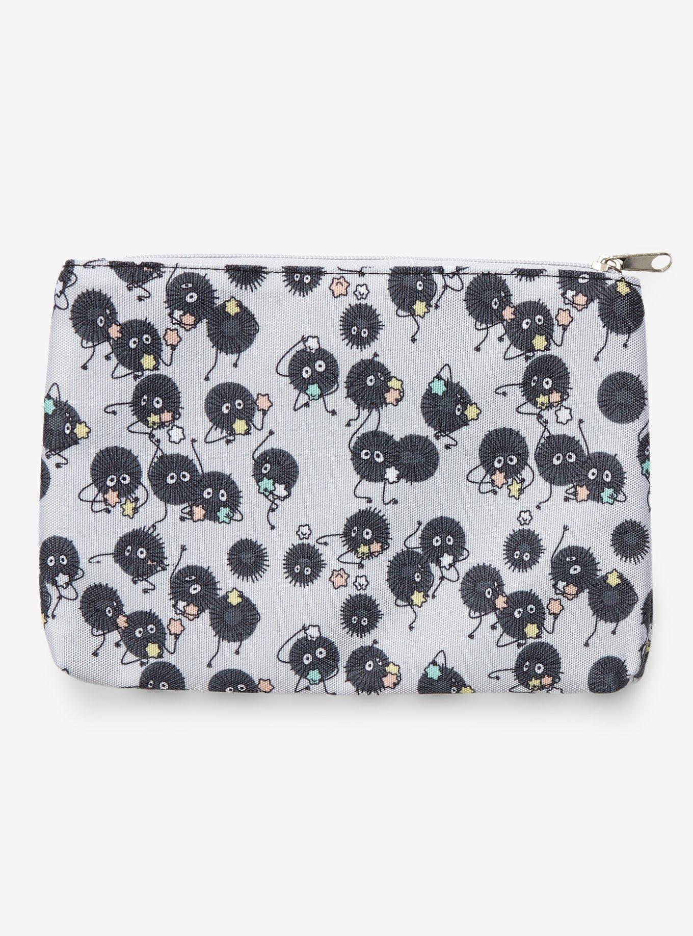 Studio Ghibli Spirited Away Soot Sprite Makeup Bag, , alternate