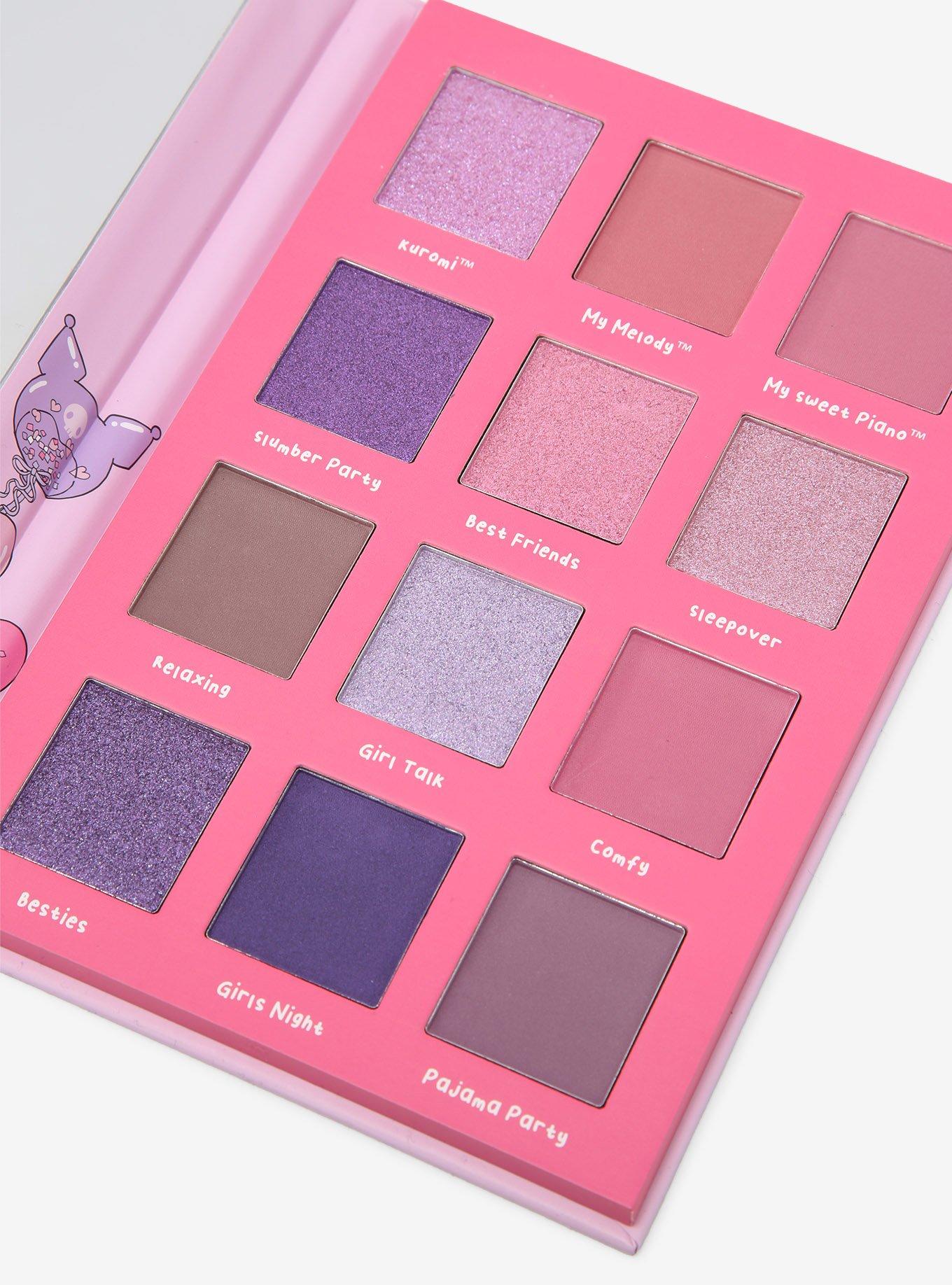 My Melody & Kuromi Sleepover Eyeshadow Palette, , alternate