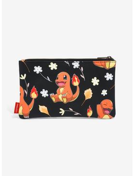 Loungefly Pokemon Charmander Floral Makeup Bag, , hi-res