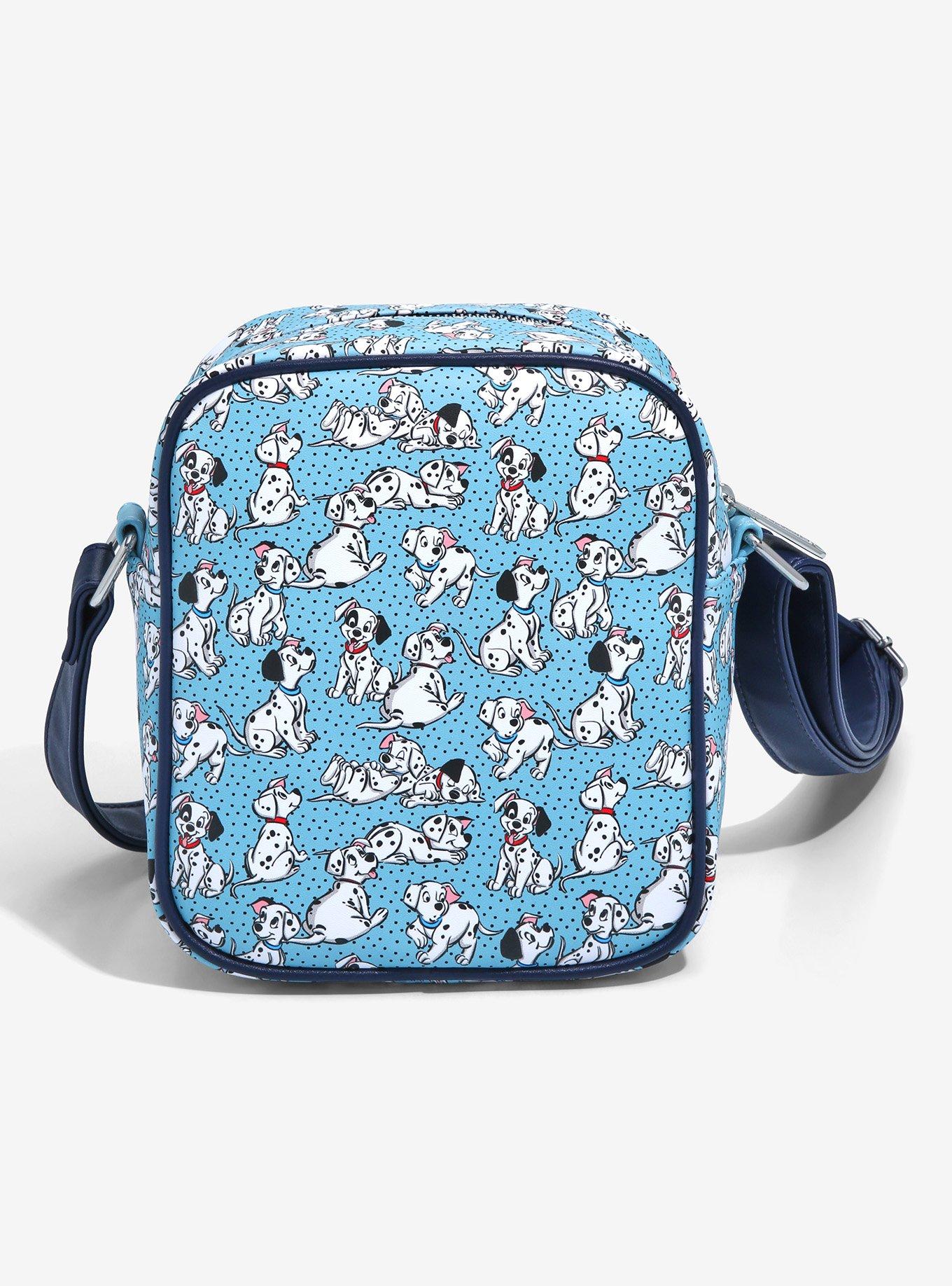 Loungefly Disney outlet 101 Dalmatians Puppies Allover Print Crossbody Bag