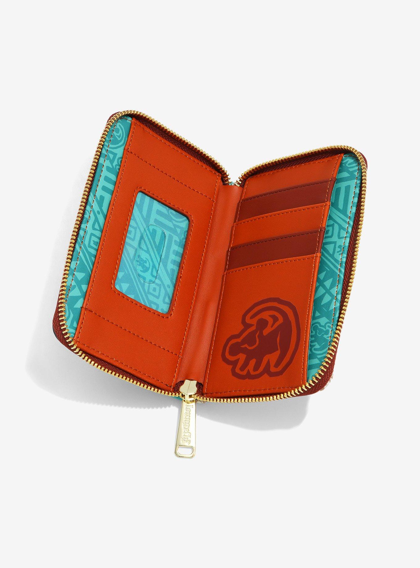Loungefly Disney The Lion King Simba & Nala Waterfall Zip Wallet - BoxLunch Exclusive, , alternate