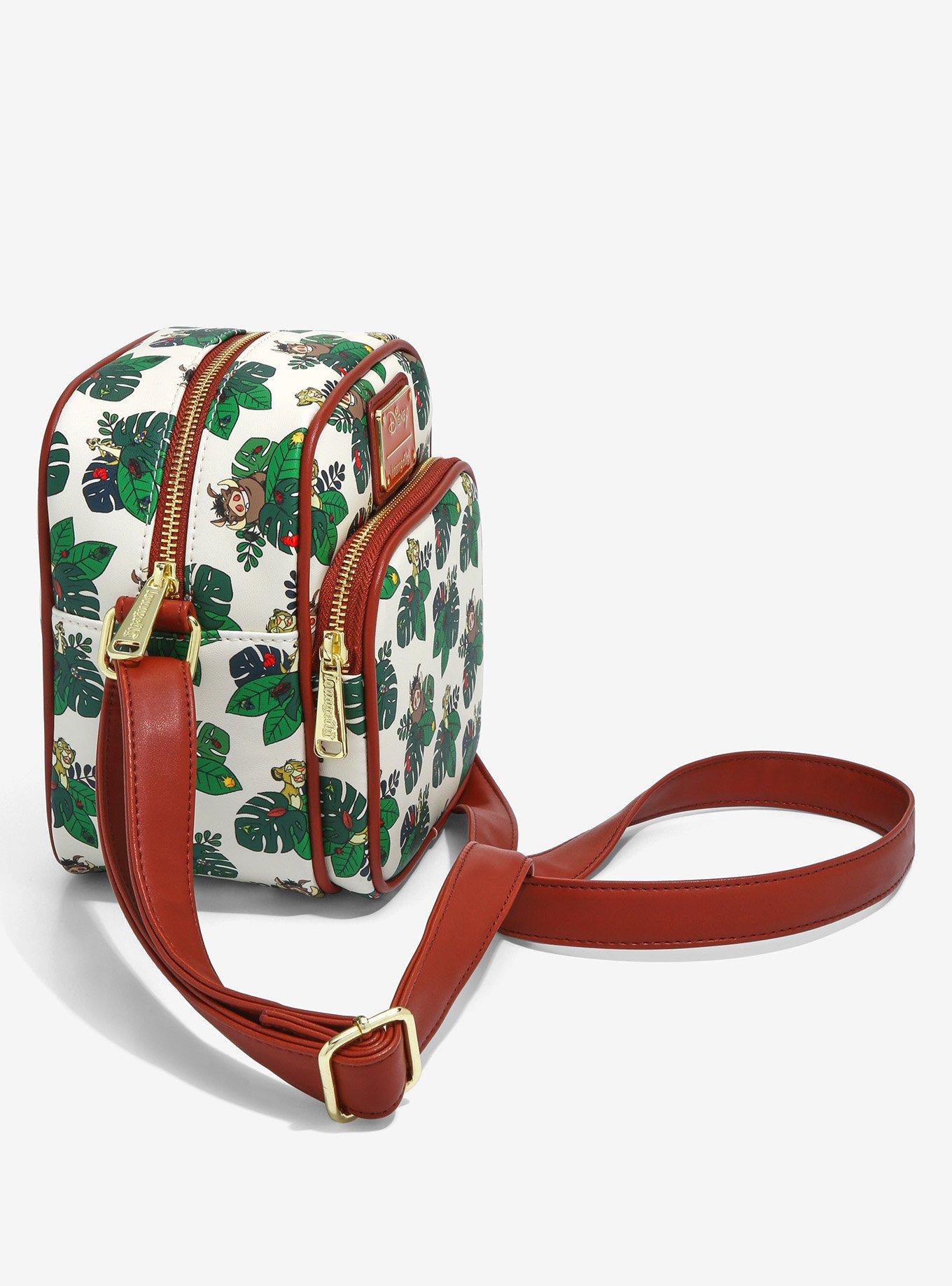Loungefly Disney The Lion King Rainforest Flora Crossbody Bag, , alternate