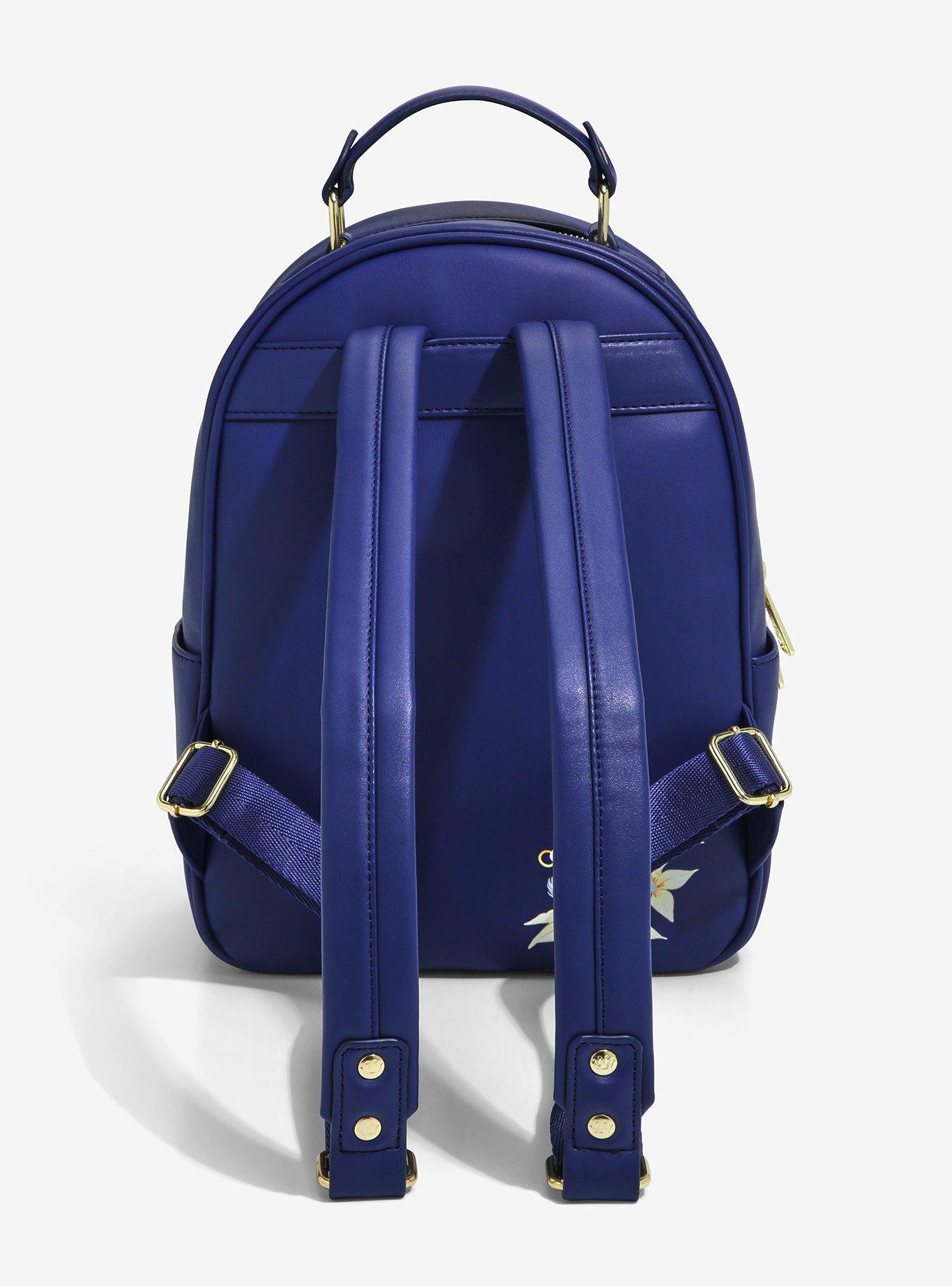 Loungefly Disney The Hunchback of Notre Dame Esmeralda & Djali Floral Mini Backpack - BoxLunch Exclusive, , alternate