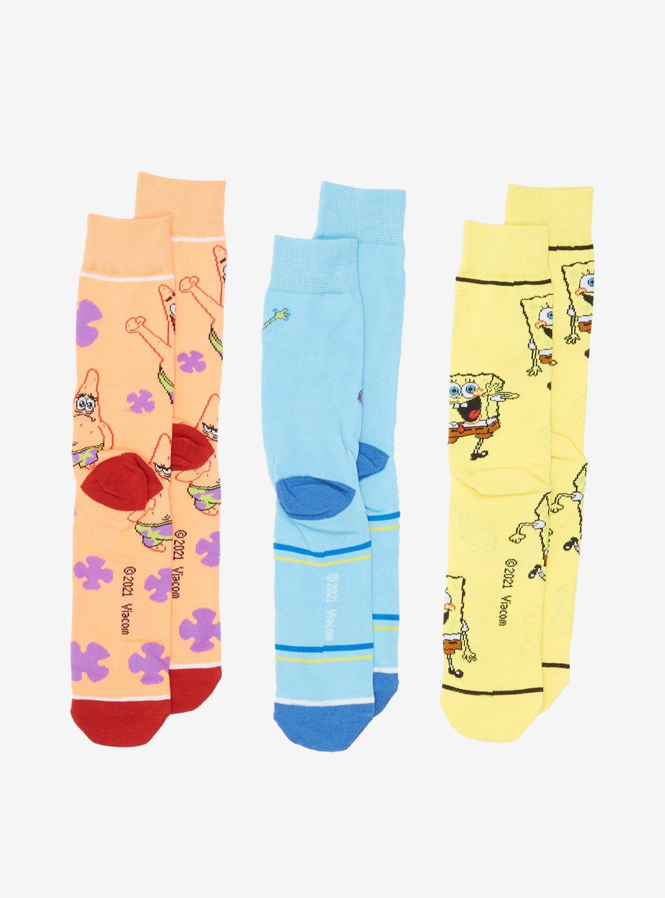 SpongeBob SquarePants Pineapple Gift Box Sock Set, , alternate