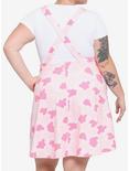Pink Cow Print Skirtall Plus Size, , alternate
