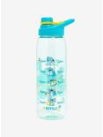 Disney Lilo & Stitch Water Schedule Floral Bottle, , alternate