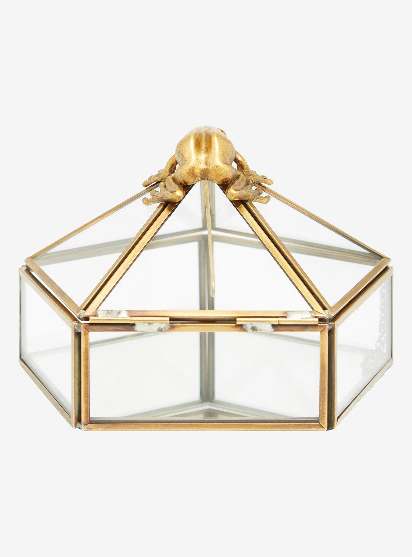 Harry Potter Gold Chocolate Frog Jewelry Box, , alternate