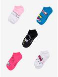 Sanrio Character Face No-Show Socks 5 Pair, , alternate