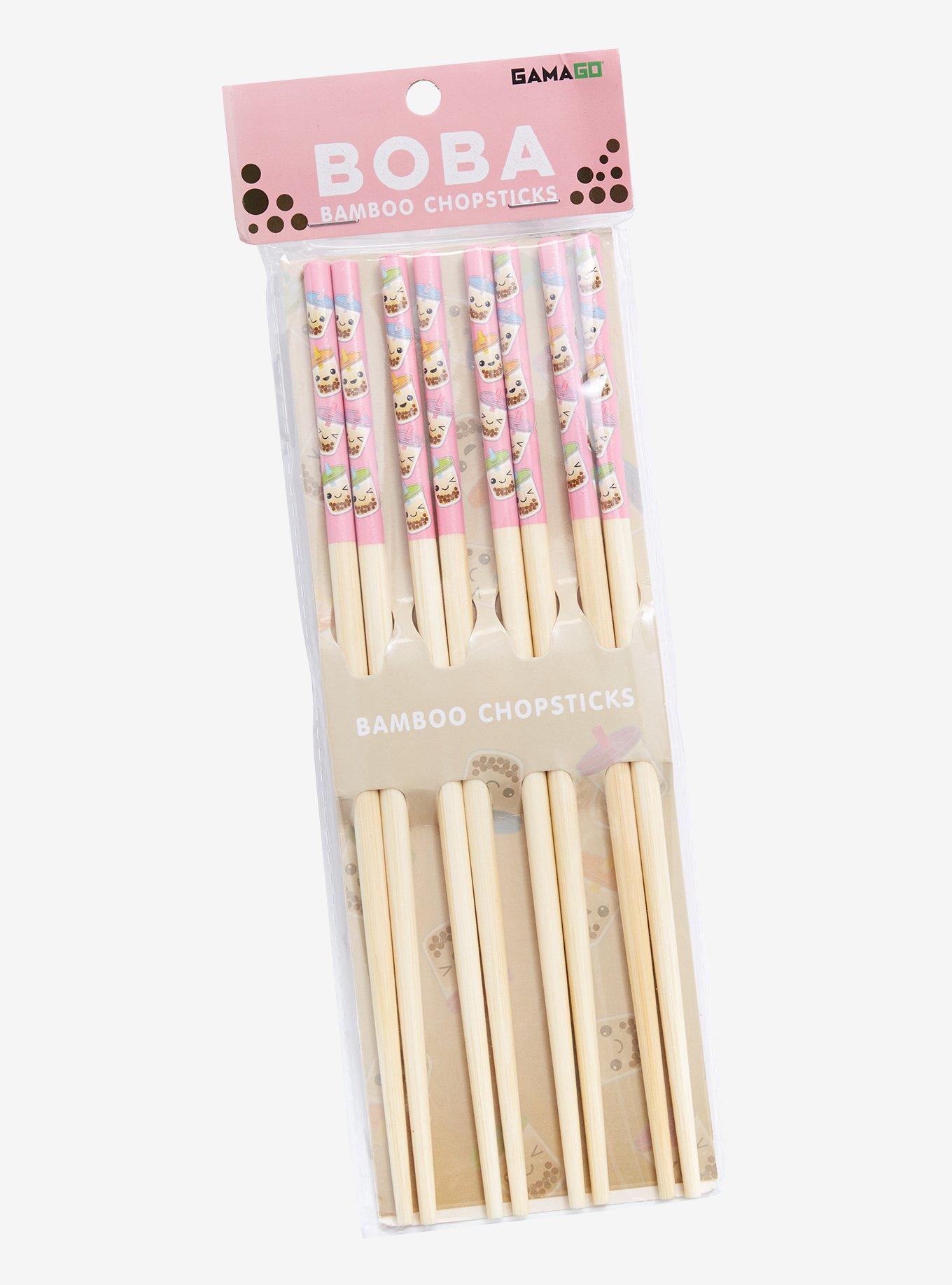 Chibi Boba Pastel Chopstick Set, , alternate