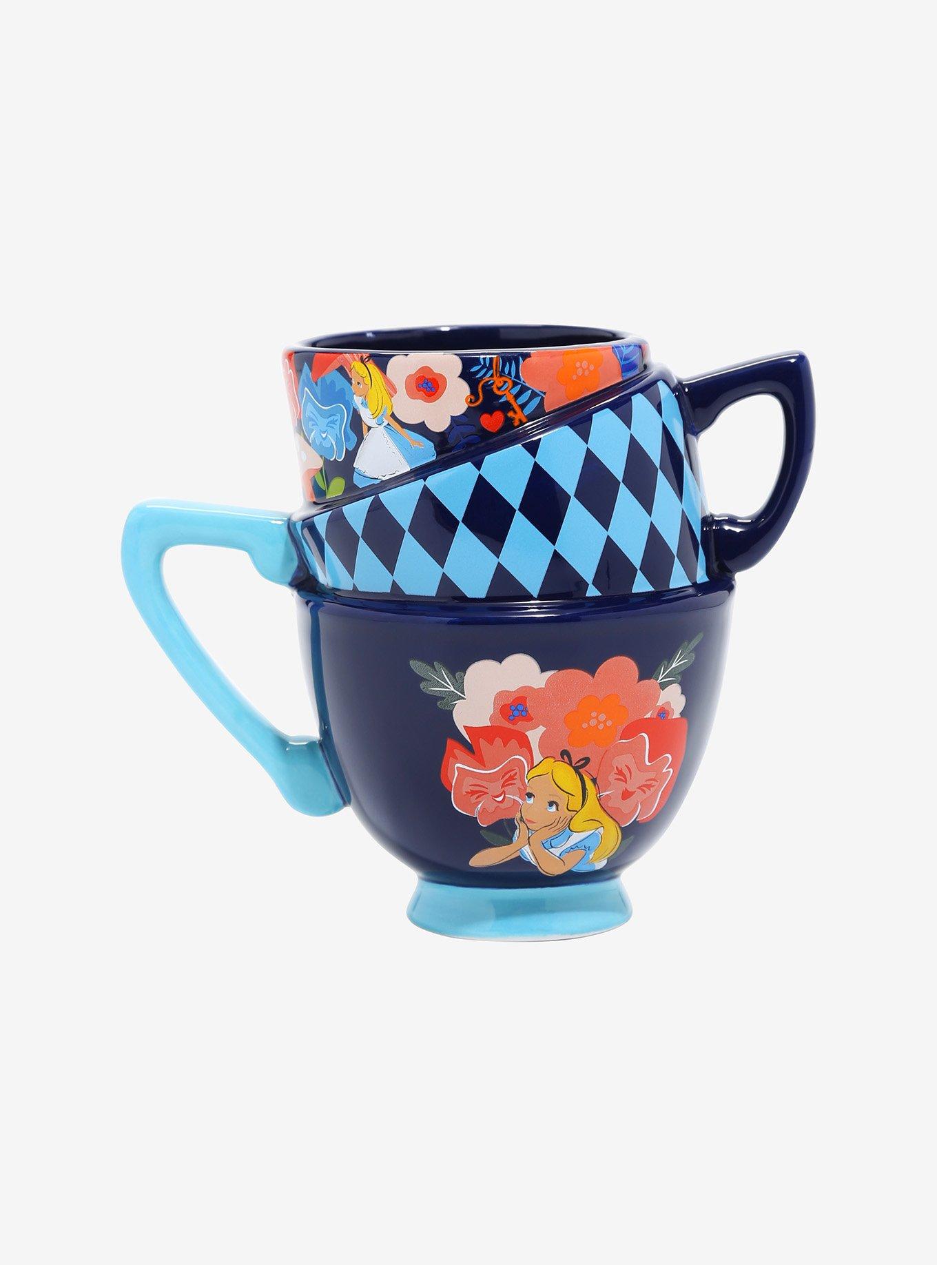 Disney Alice in Wonderland Stacked Teacup, , alternate