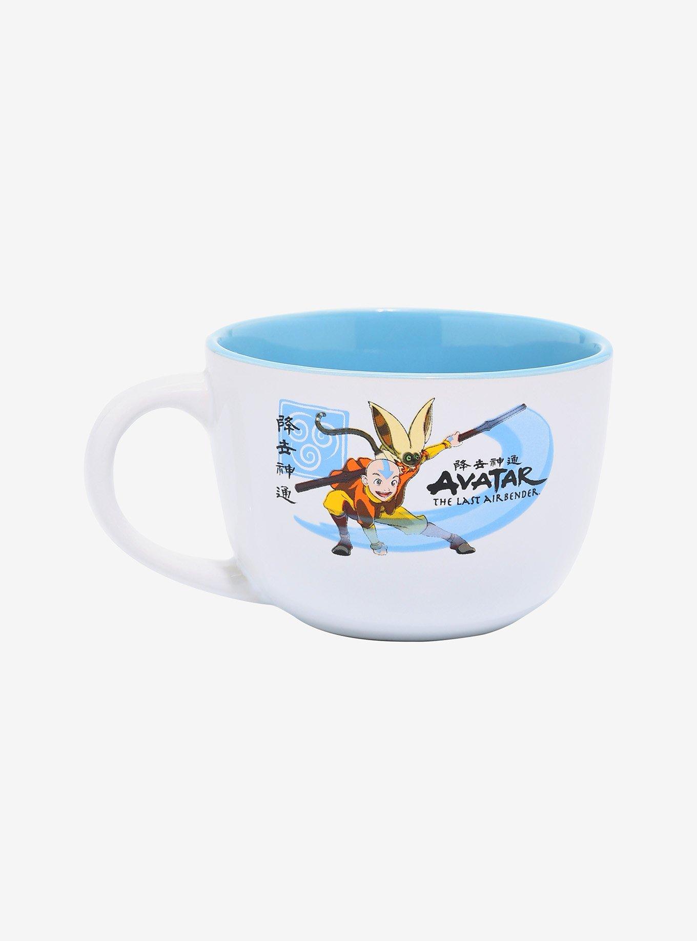 Avatar: The Last Airbender Aang & Momo Soup Mug, , alternate