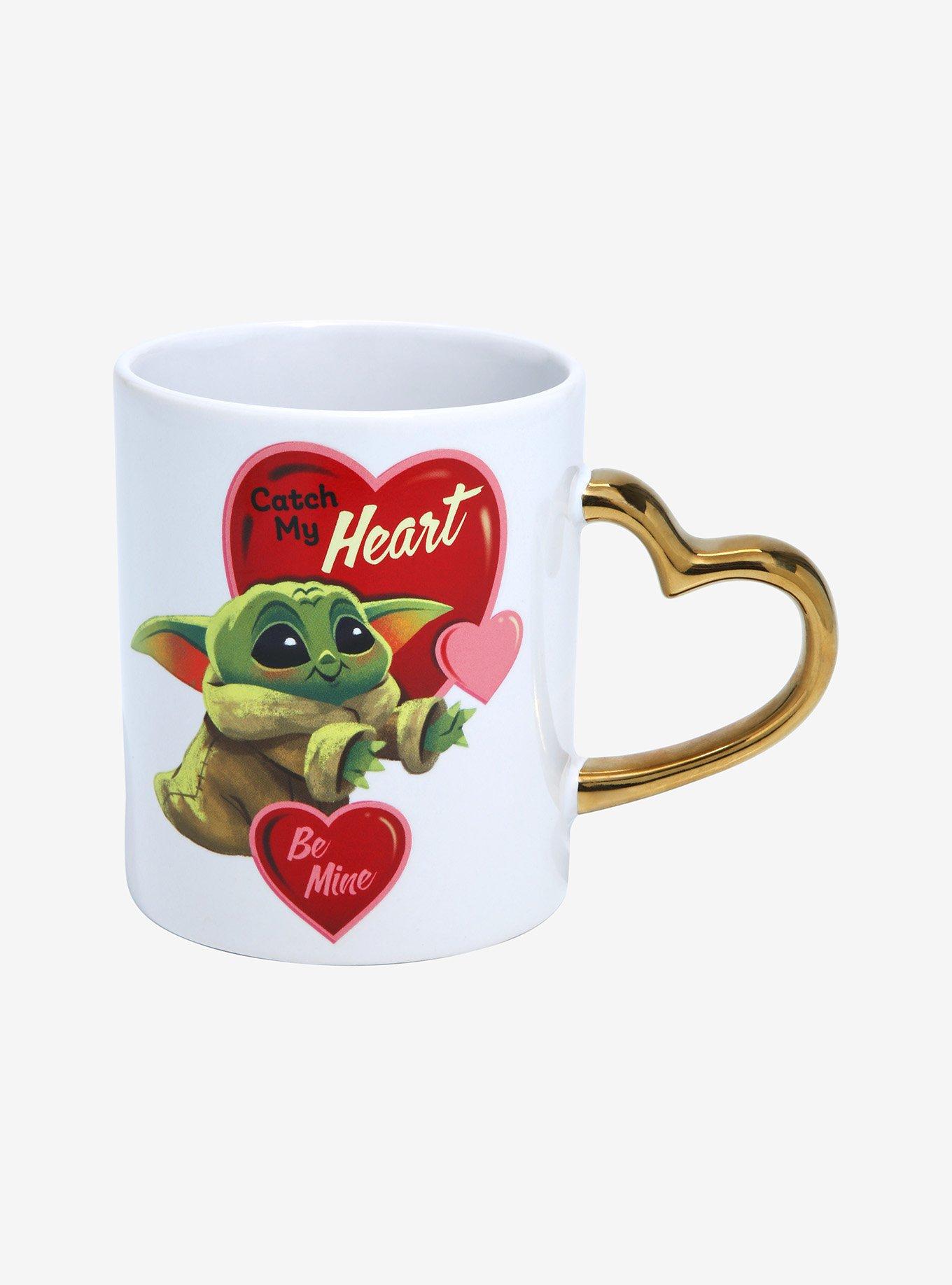 Star Wars The Mandalorian The Child Heart Handle Mug, , hi-res