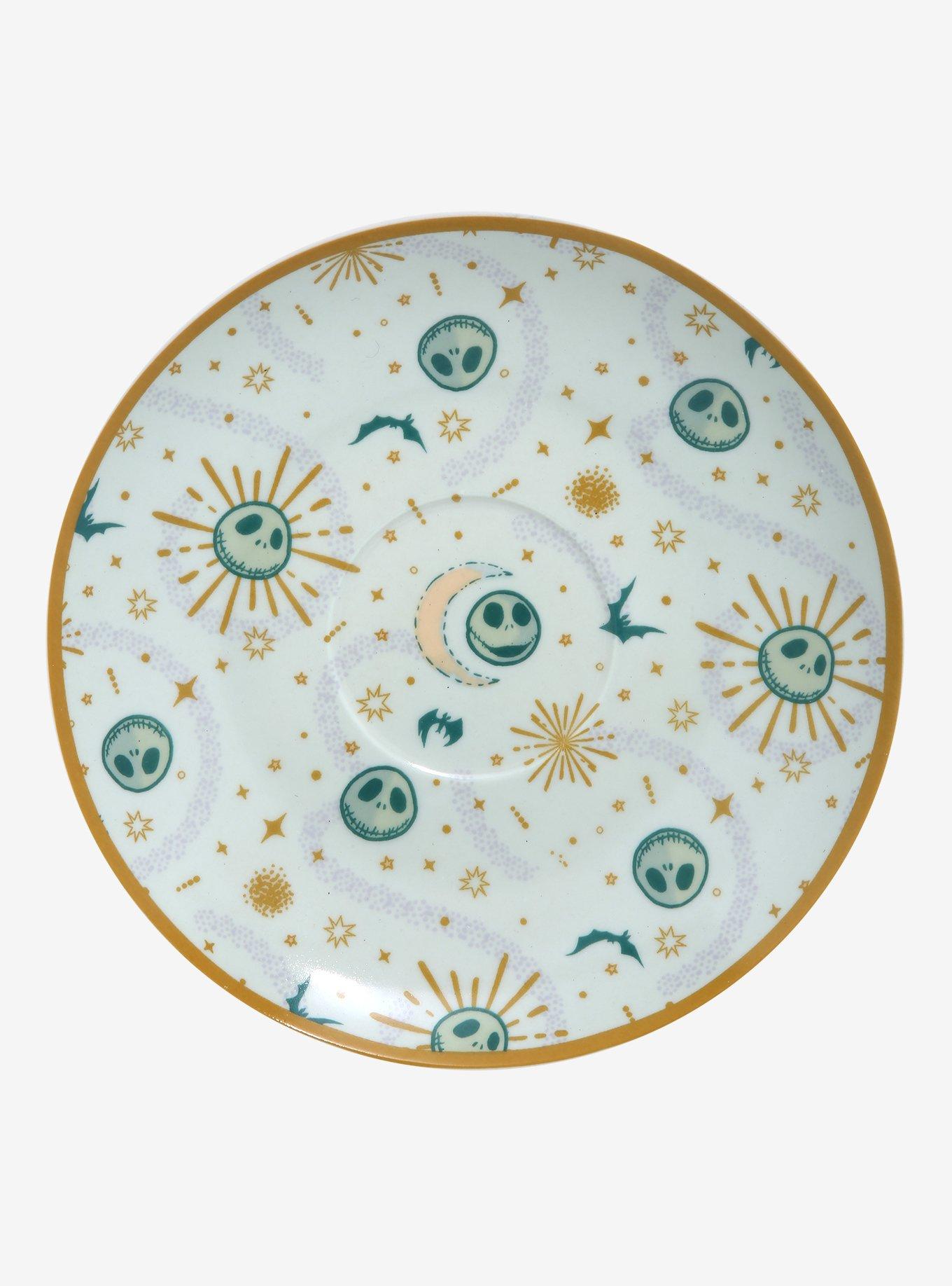 Disney The Nightmare Before Christmas Jack Skellington & Sally Celestial Teacup & Saucer Set, , alternate