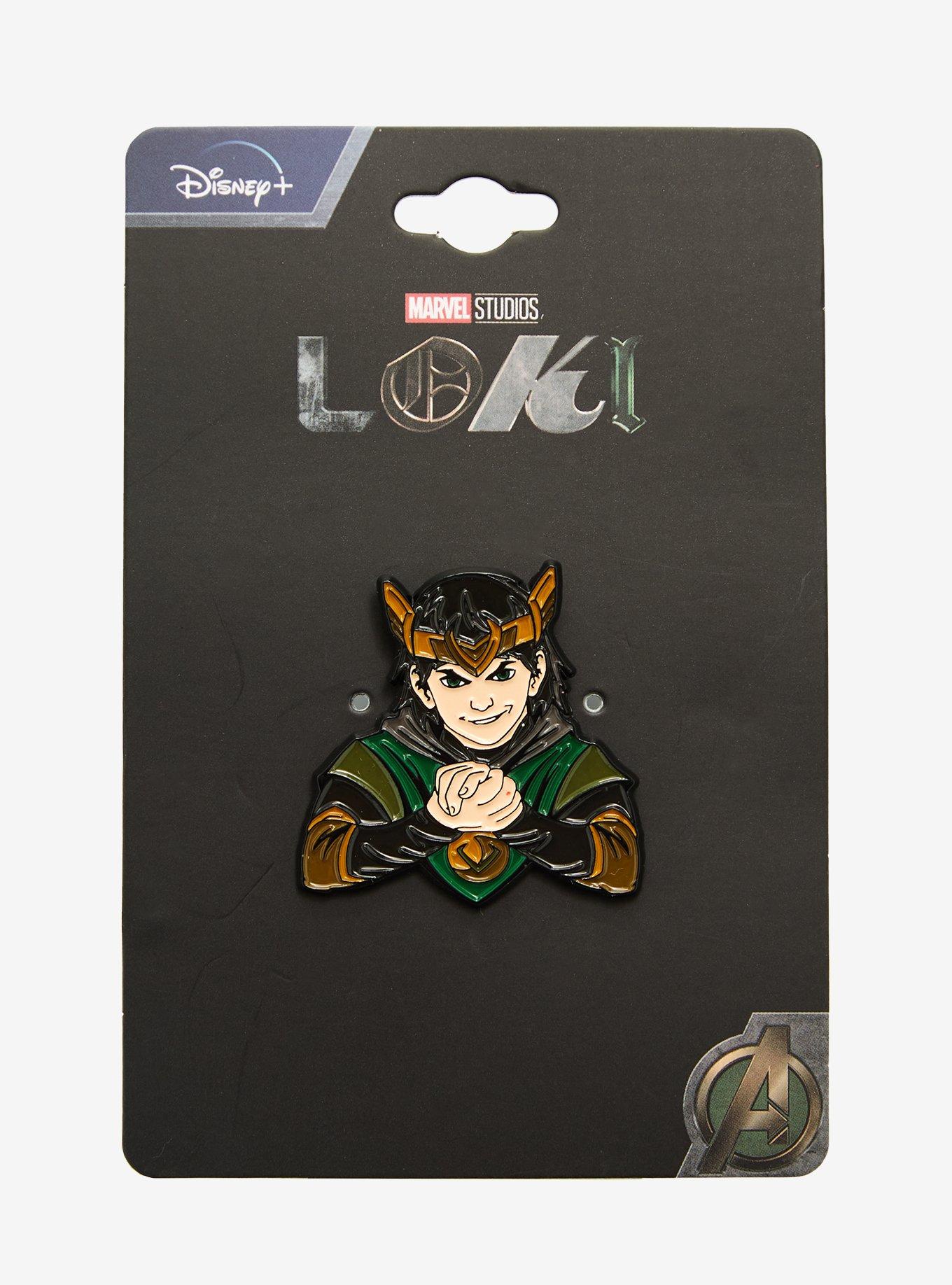 Marvel Loki Kid Loki Enamel Pin - BoxLunch Exclusive, , alternate