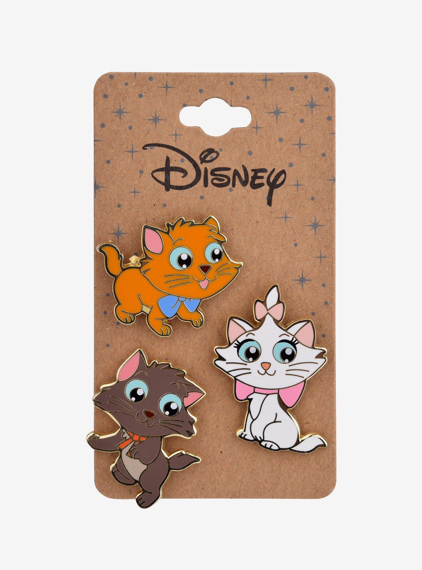 Disney The Aristocats Chibi Kittens Enamel Pin Set - BoxLunch Exclusive, , alternate